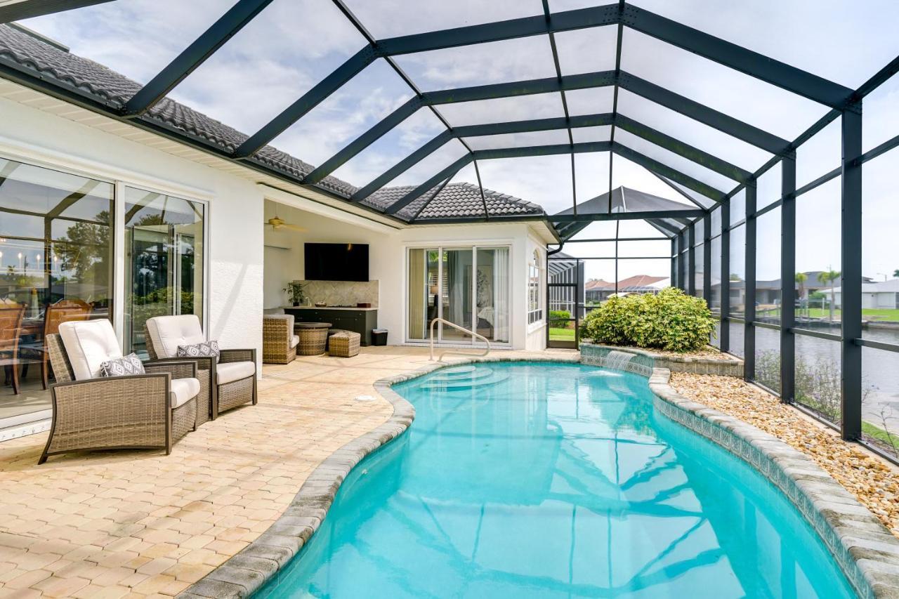 With Pool, Dock And Gulf Access! Cape Coral