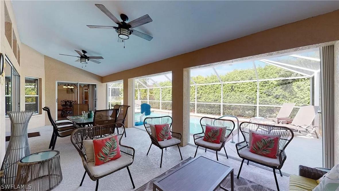 Villa New Listing - Cshells 3beds/2 Baths Heated Pool With Perfect South-western Exposure Cape Coral