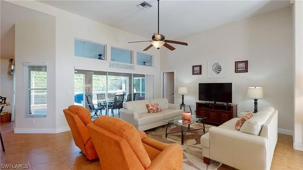 Villa New Listing - Cshells 3beds/2 Baths Heated Pool With Perfect South-western Exposure Cape Coral