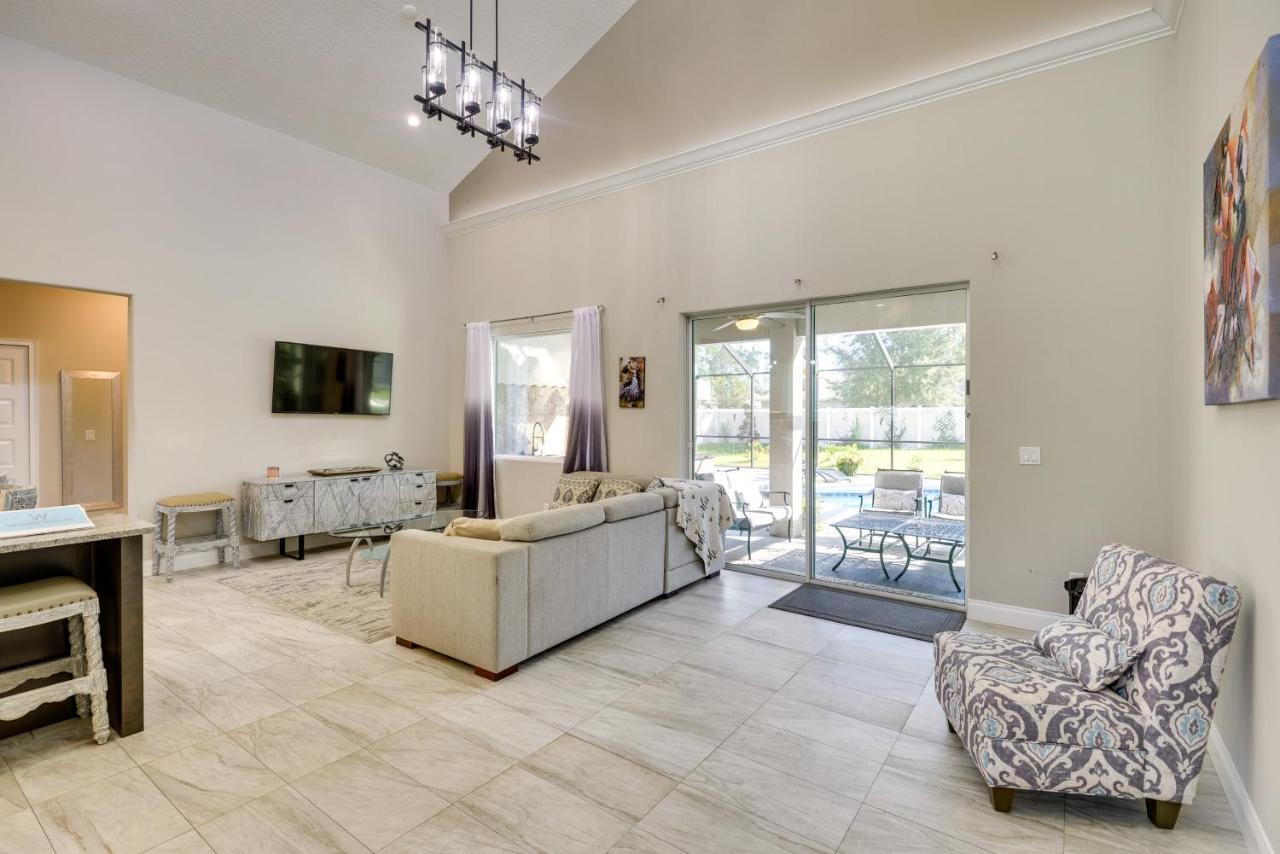 Paradise Pool, And Outdoor Kitchen * Palm Coast