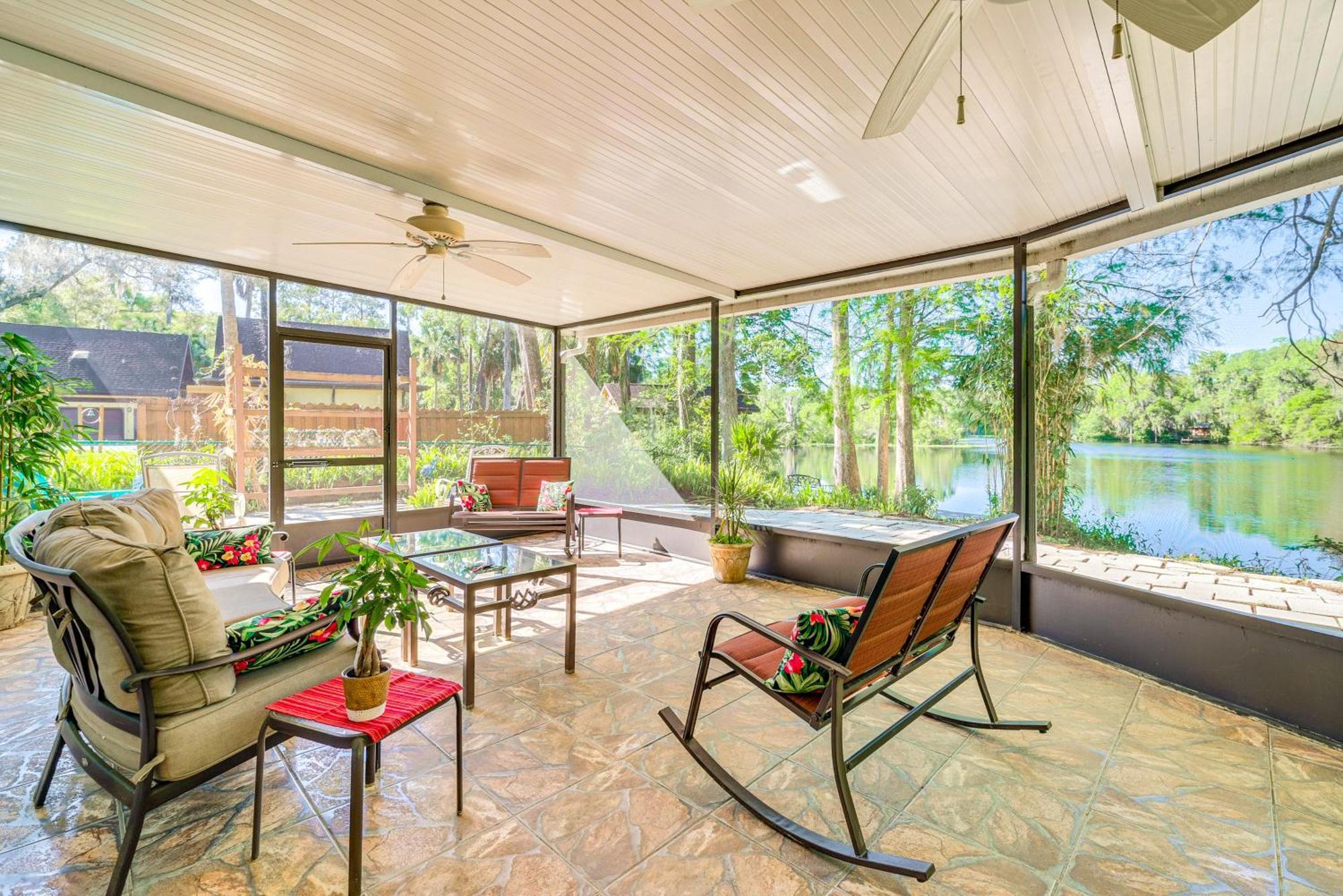 Waterfront With Private Dock And Lanai! Dunnellon