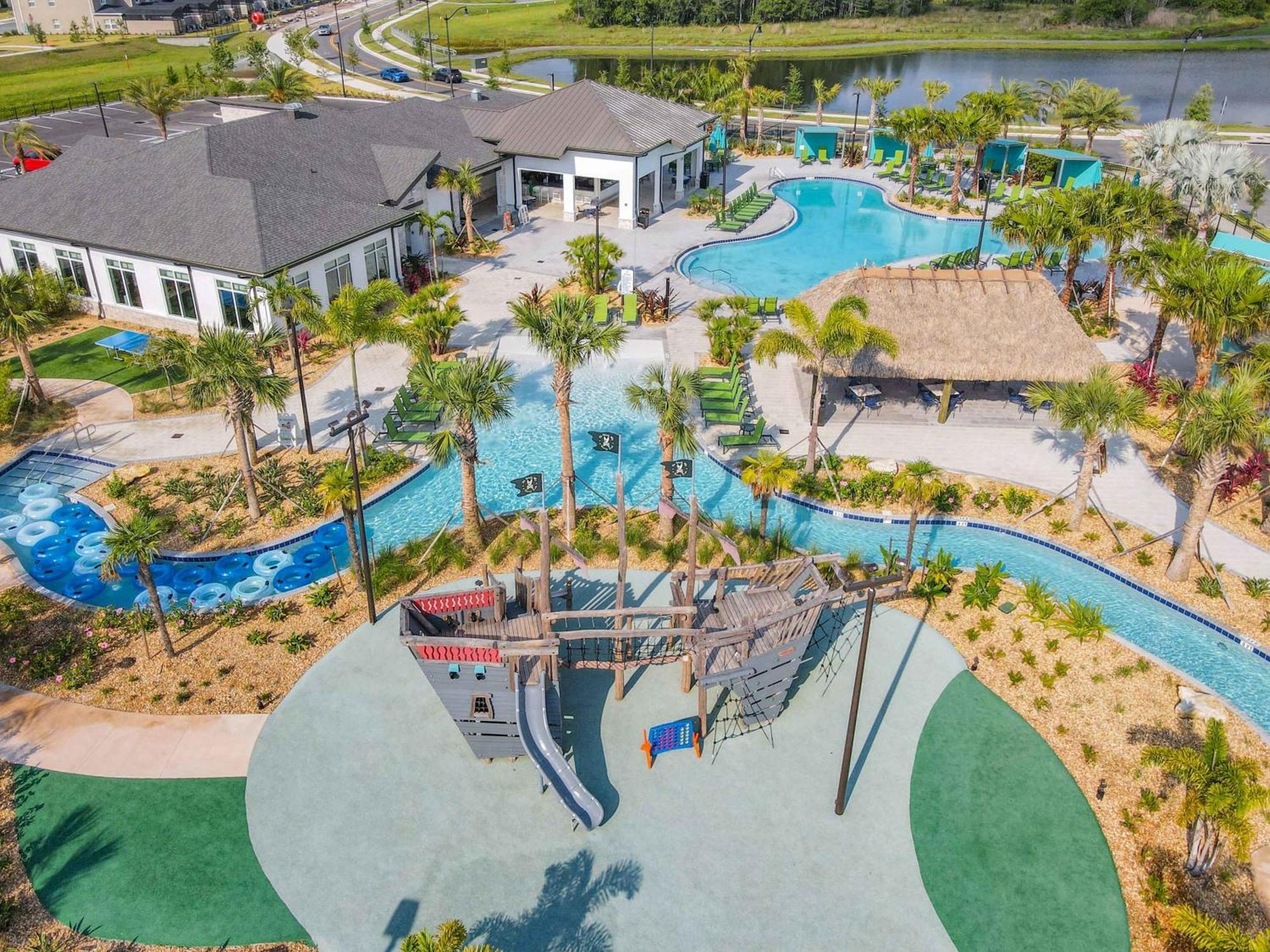 Peaceful 4br Th With Waterpark & Private Pool * Kissimmee