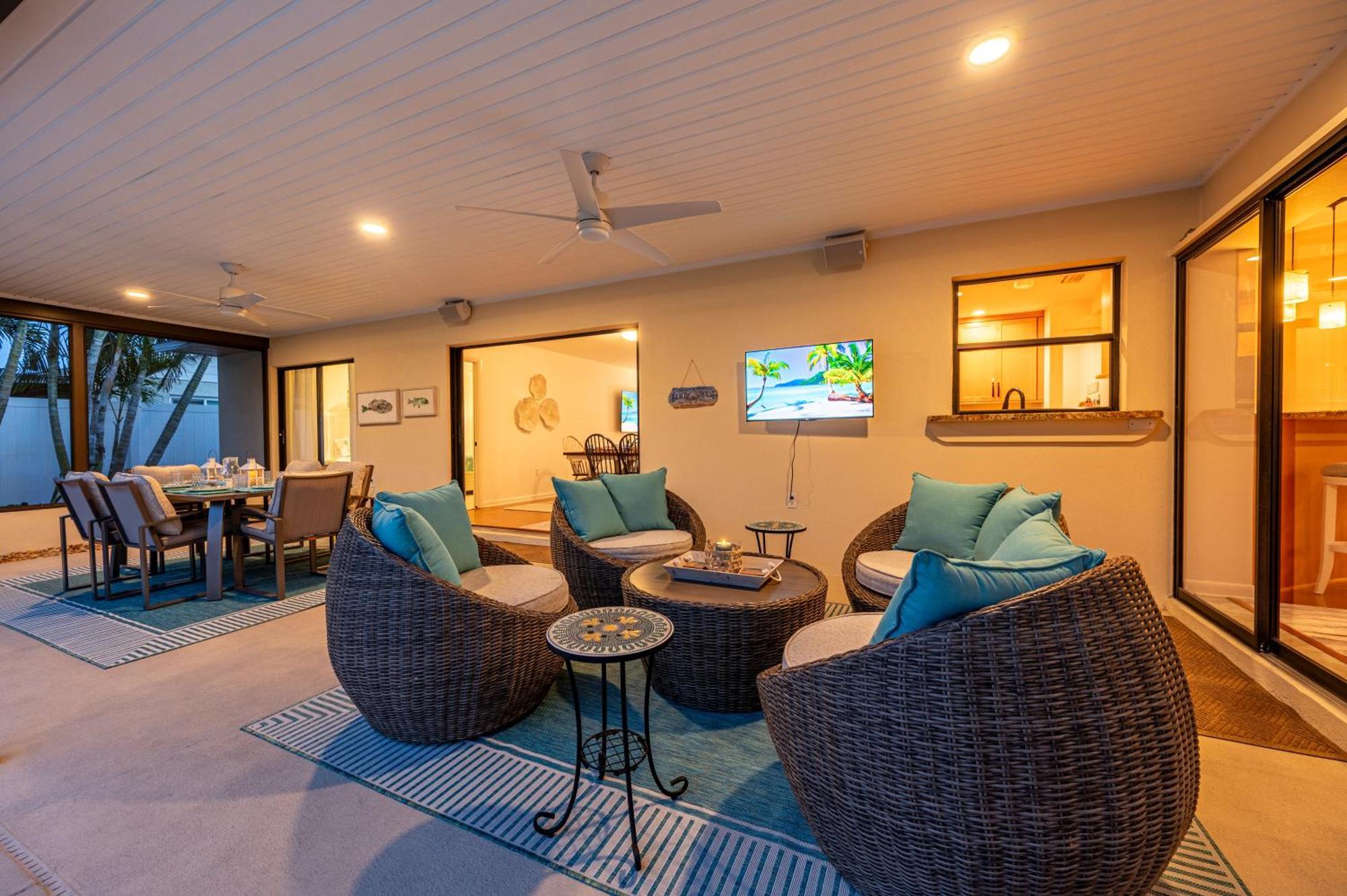 New! House Of Palms! Private Pool Home! Short Drive To Ami Holiday home *