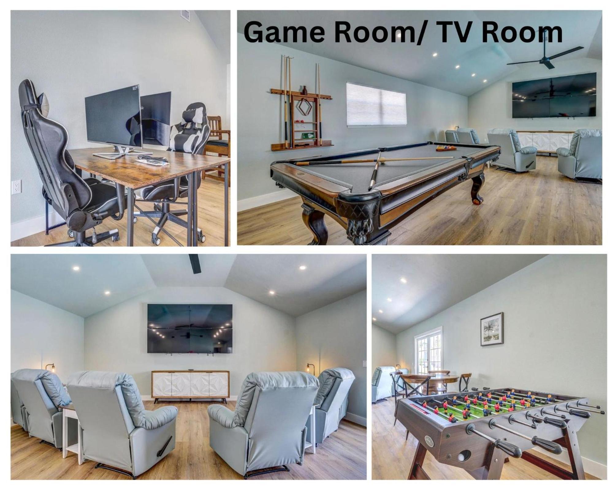Holiday home 75 Palms! Sleeps 23! Luxury 1 Acre Lot Pool And Spa, Putting & Game Room! *