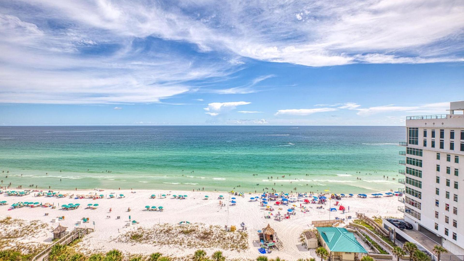 St Maarten 1207 A Completely Remodeled Front At Silver Shells 12th Floor Sleeps 8 Destin