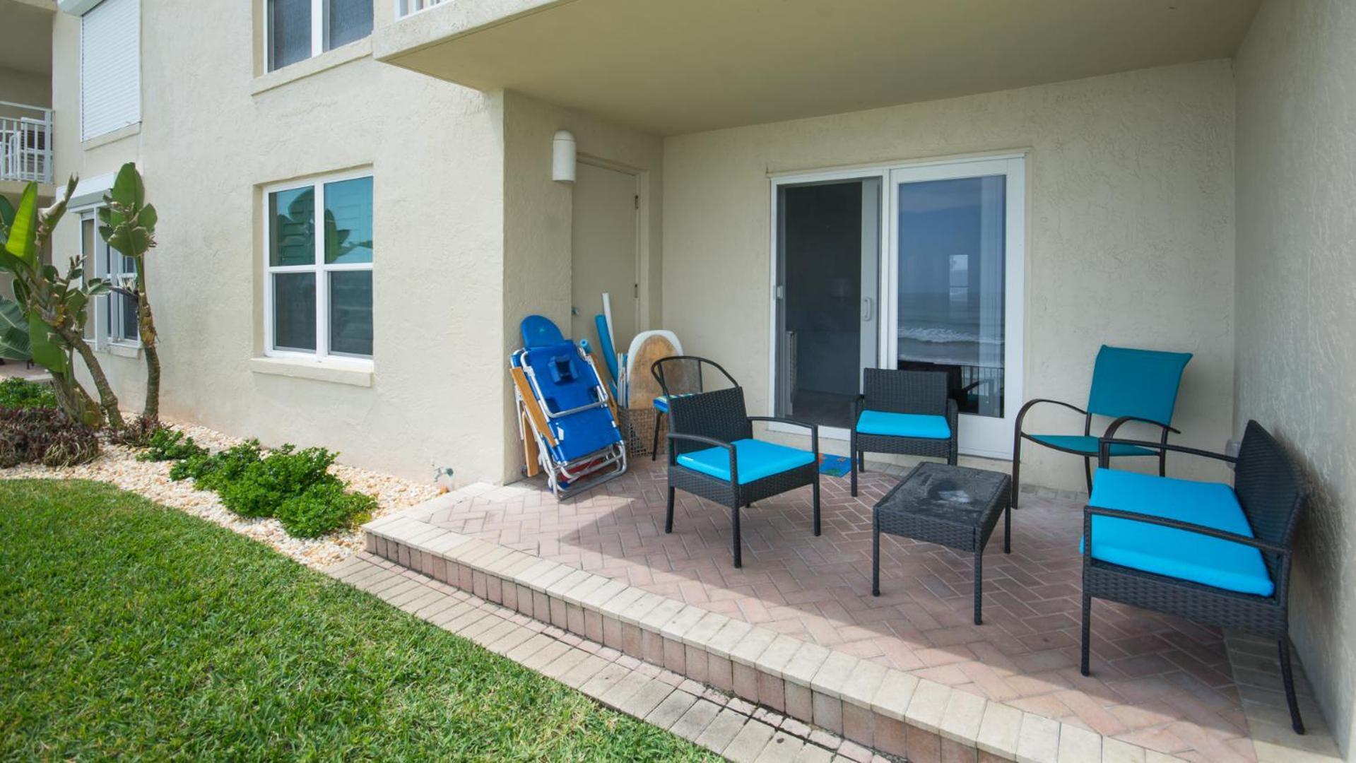 Oceanfront Ground Floor Patio With Unbelievable Views! Complex Has Amenities For The Whole Family! * New Smyrna Beach