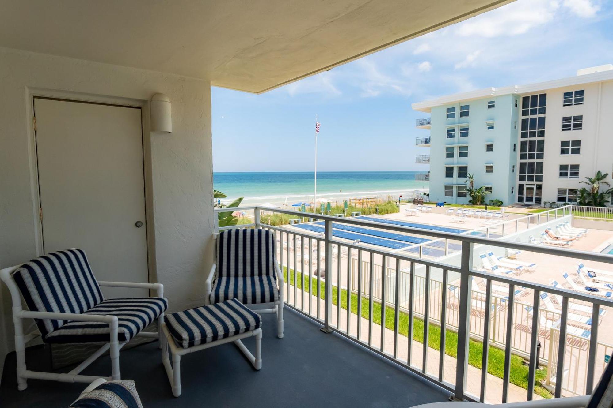 Ocean View From Your Private Balcony With Direct Access To The No-drive Beach! *