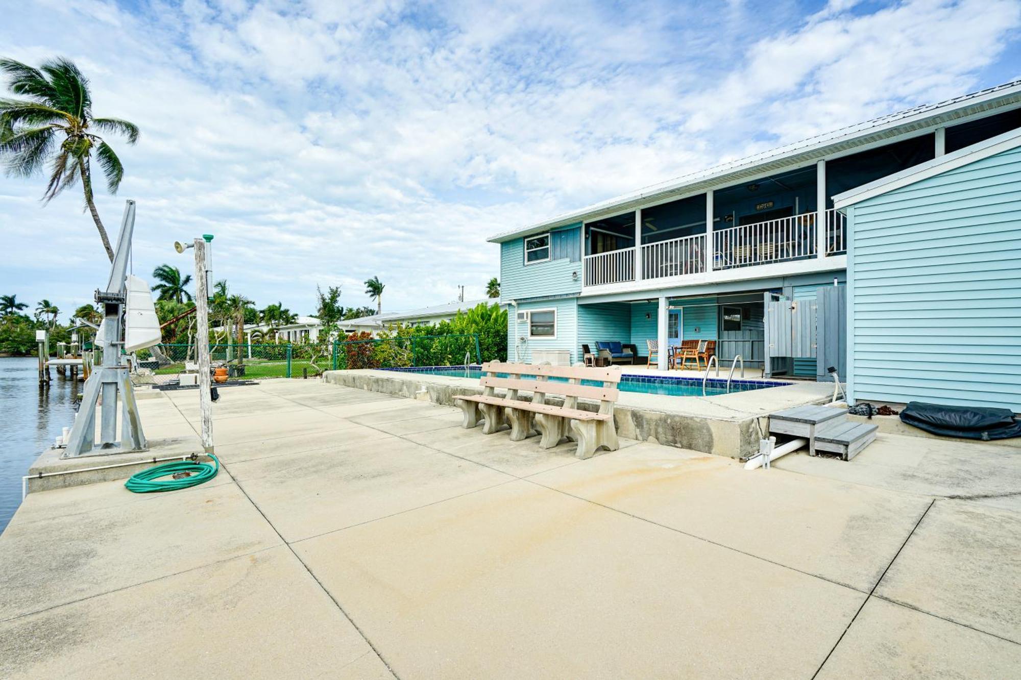 Canalfront St With Pool! * Saint James City