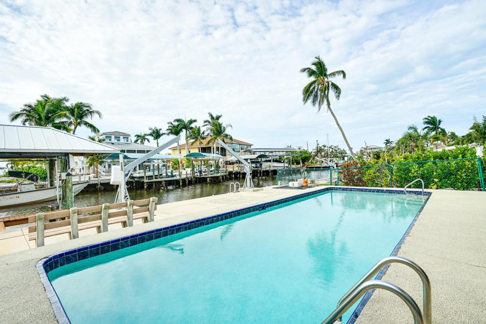 Canalfront St With Pool! Saint James City
