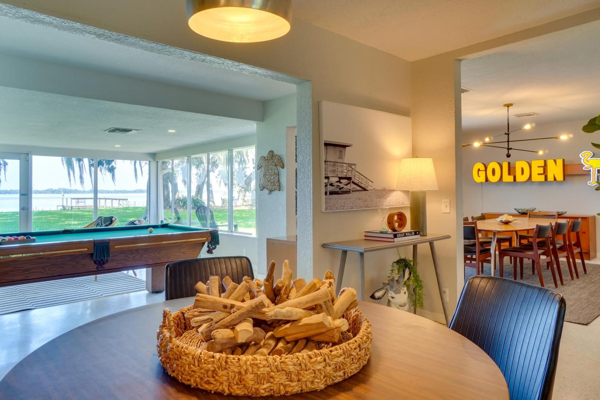 Luxe Waterfront Oasis With Dock - Direct Access Tavares
