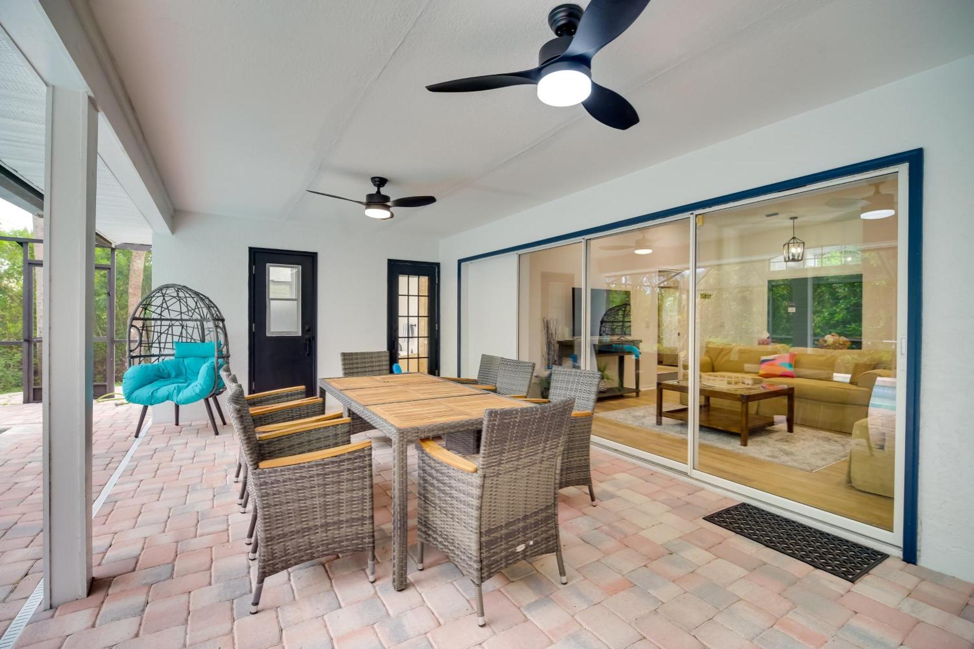 Casa Blanco Florida Escape Pool, Fire Pit And Grill *