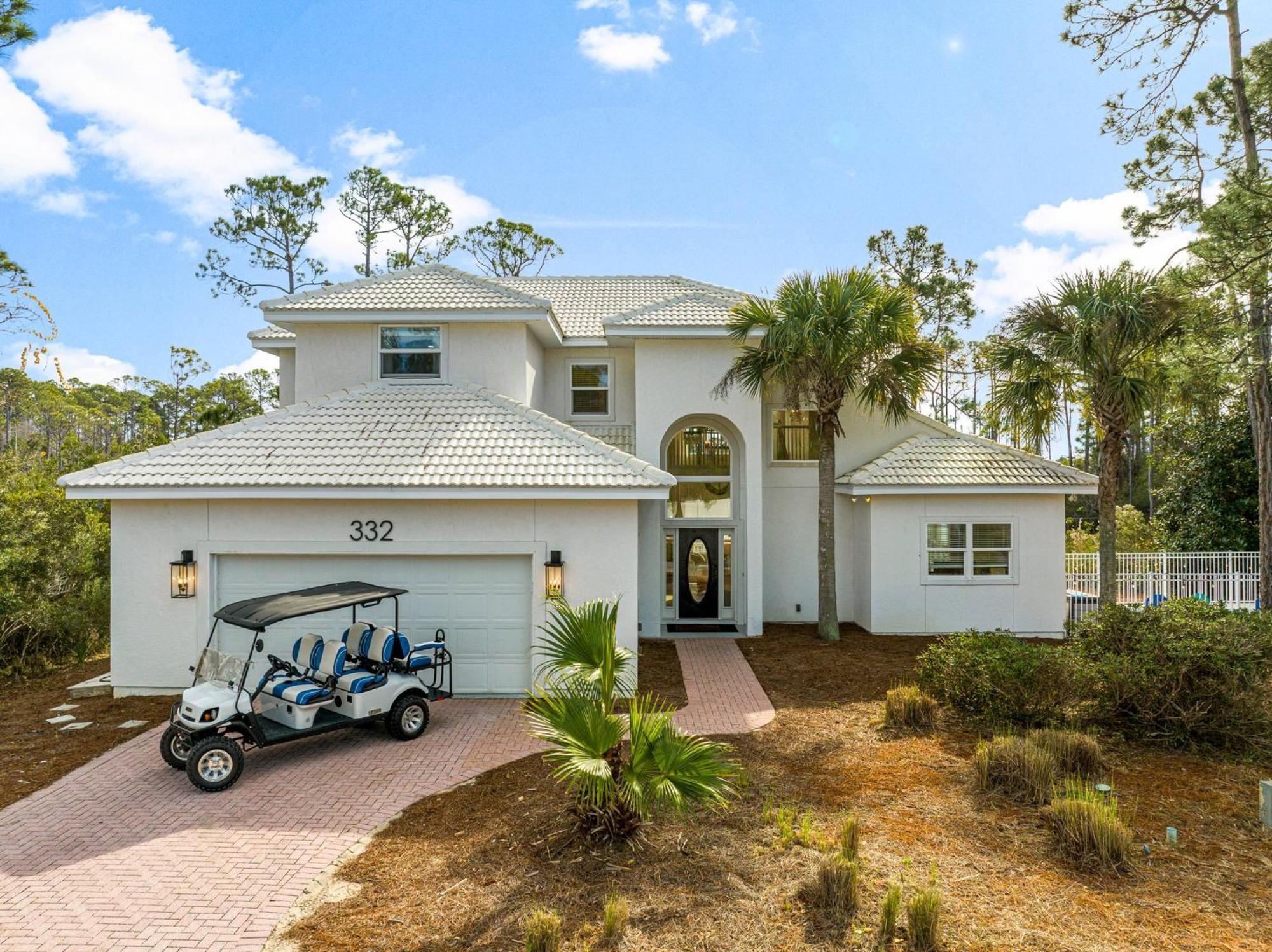 Somerset By The Sea - 4 Bedroom Sleeps 12, Golf Cart, Bikes, Private Pool And Close To The Beach! Holiday home Seagrove Beach