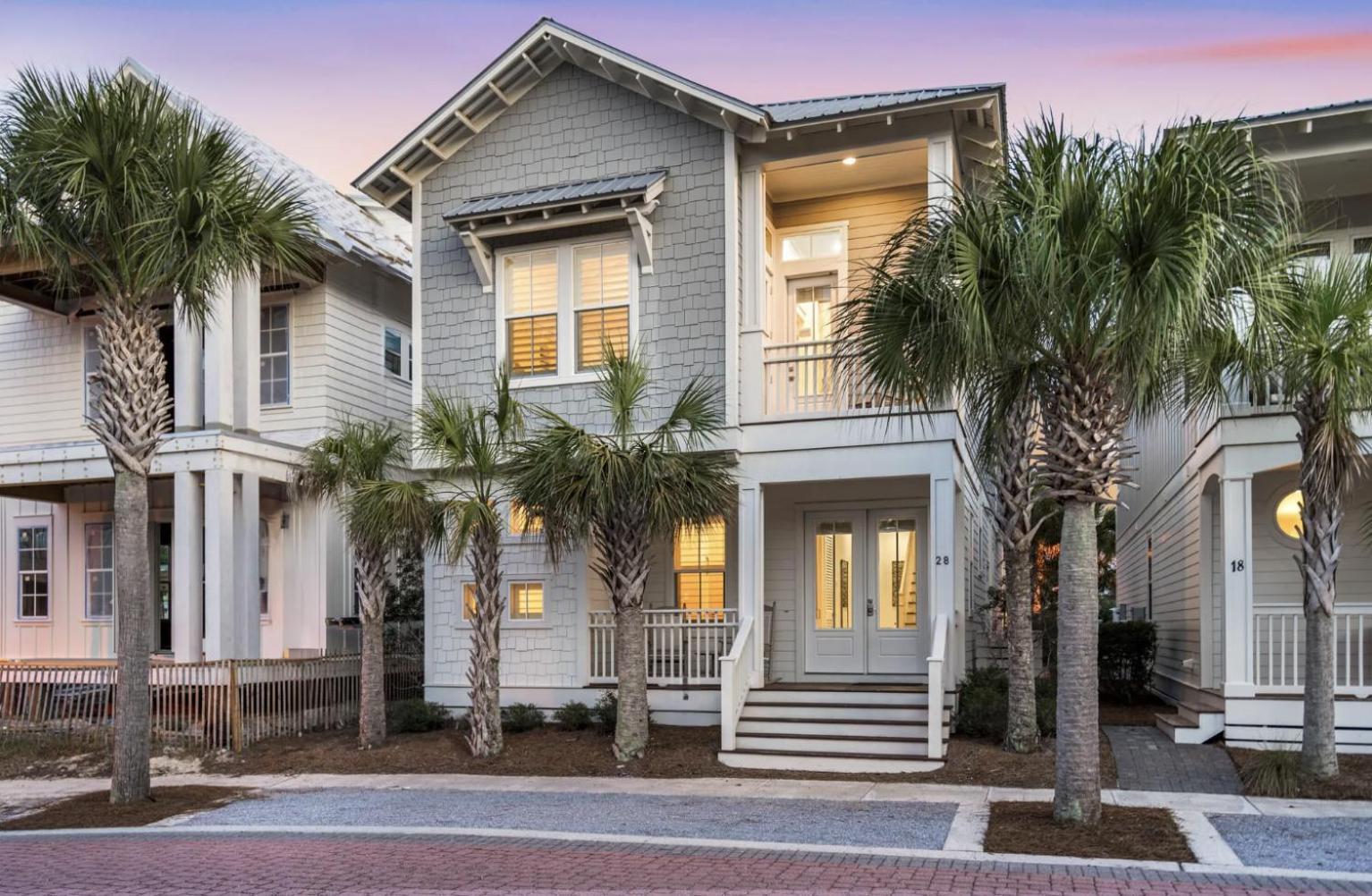 Endless Summer Nights At Seacrest Inlet Beach
