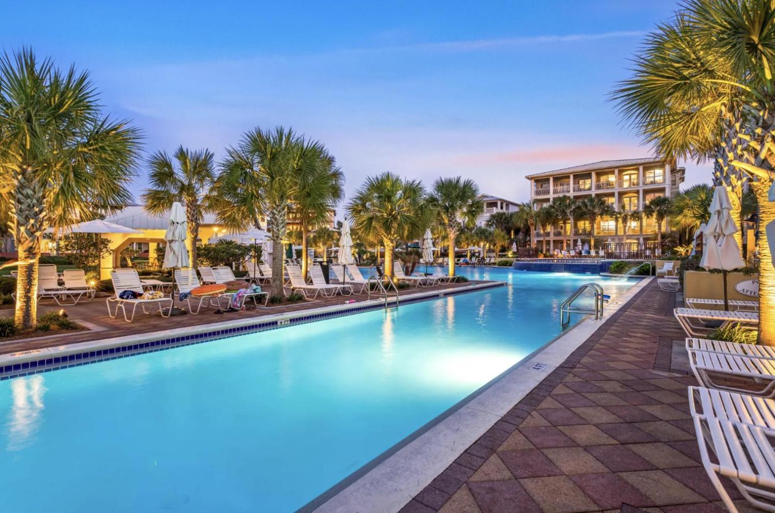 Endless Summer Nights At Seacrest Inlet Beach