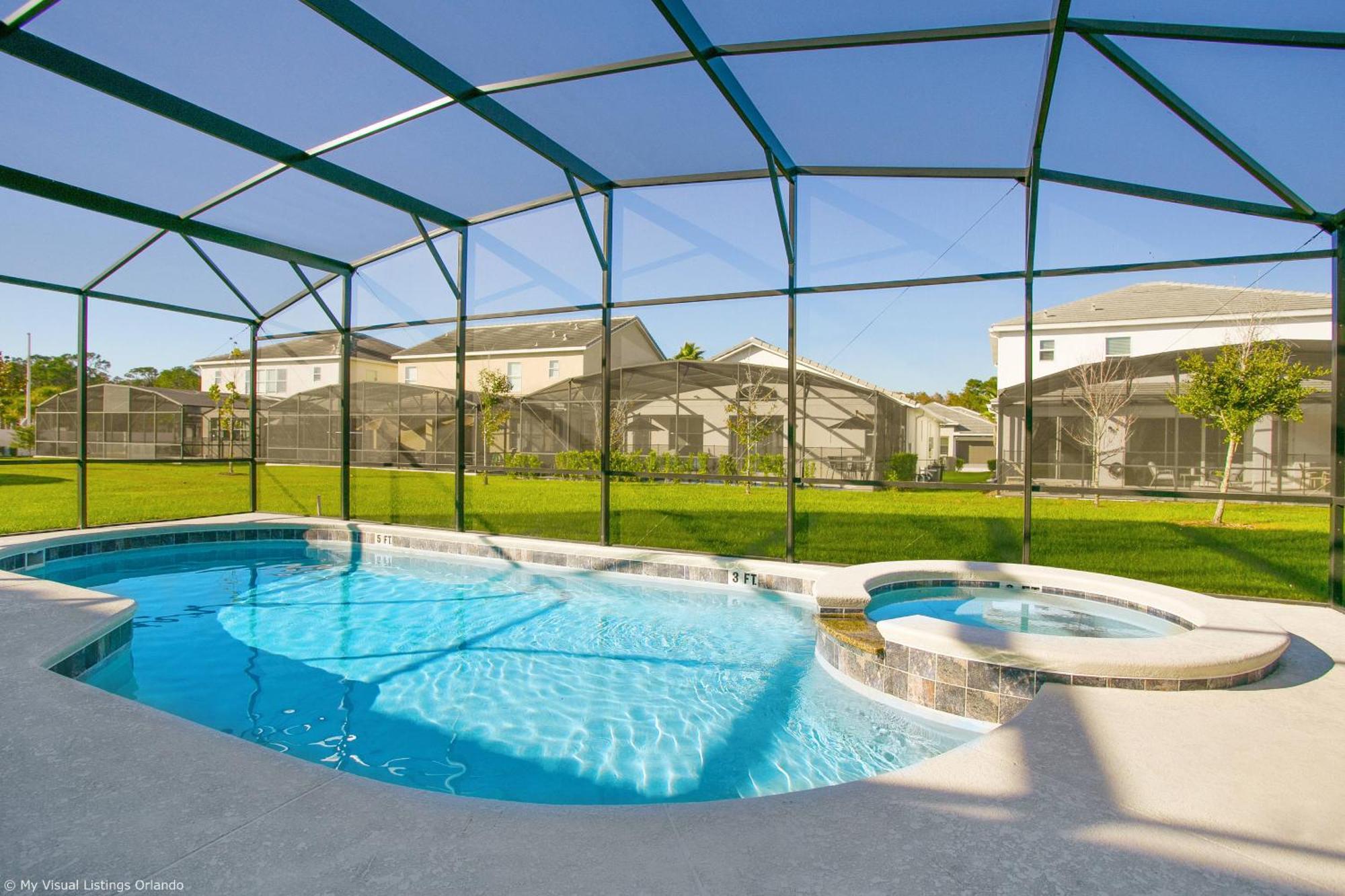 Sonoma 7 Bedroom Vacation With Pool 1849 * Kissimmee