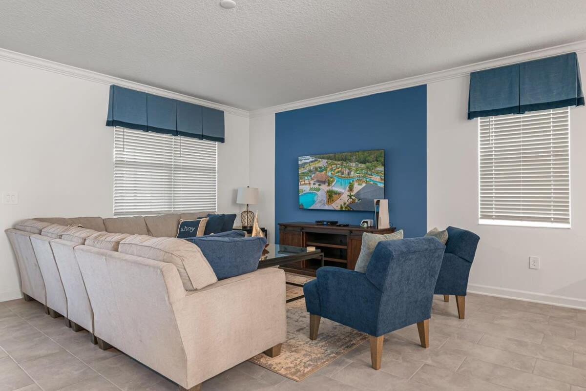 Great 8 Bedroom W Games Theater Pool By Kissimmee