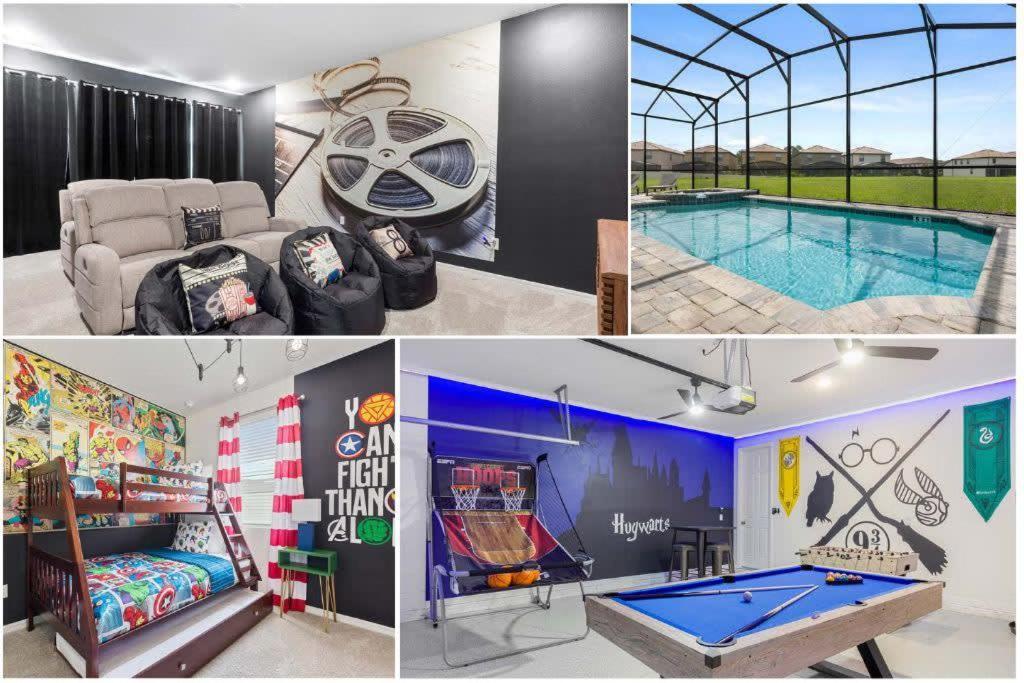 Spacious 9 Bedroom By W Pool Games Free Grill Kissimmee