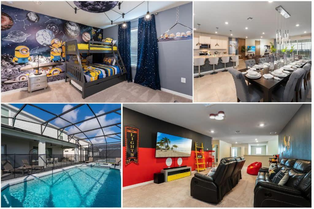 Beautiful New 8br W Theme Pool Game