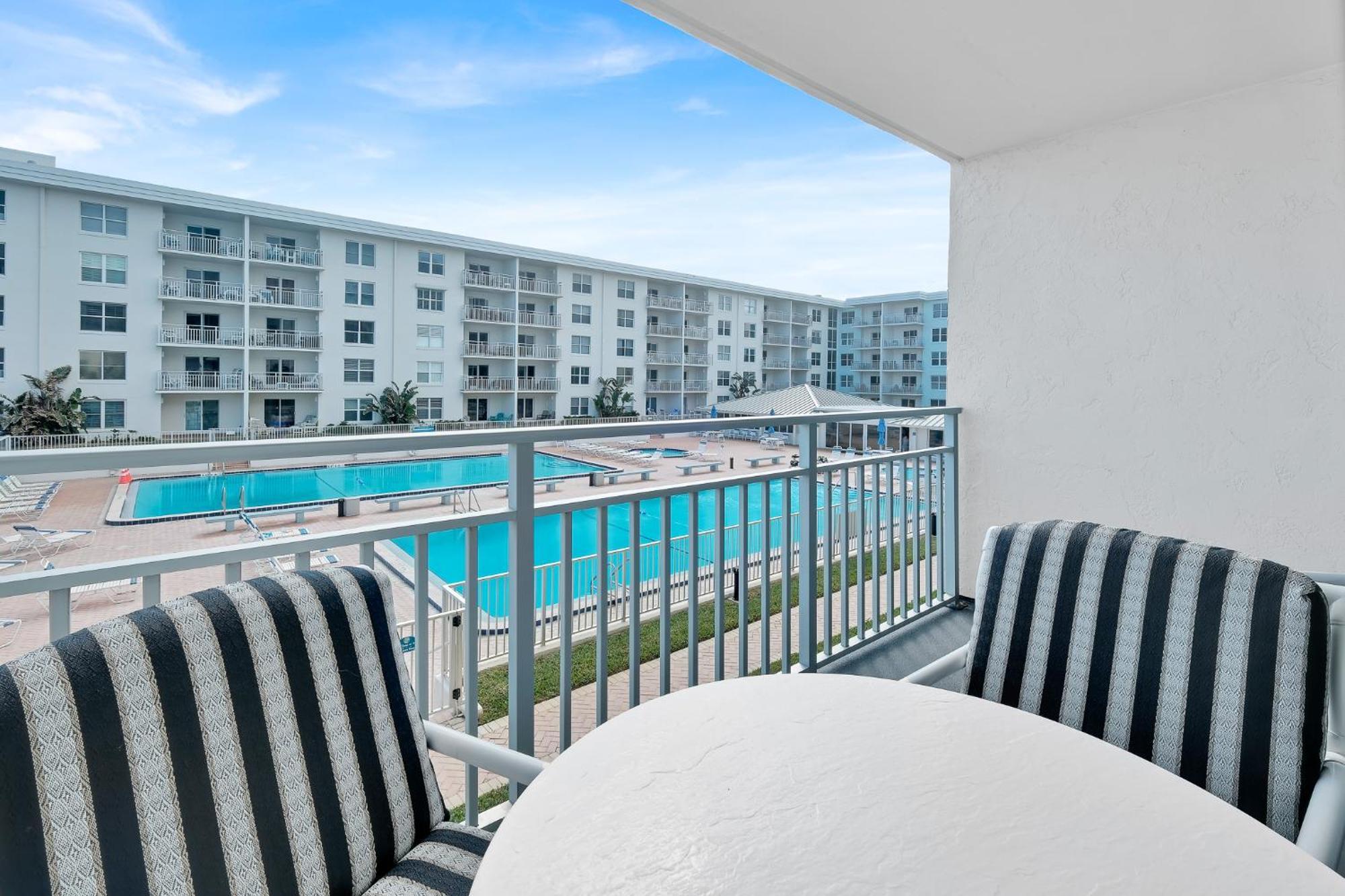 Ocean View From Your Private Balcony With Direct Access To The No-drive Beach! * New Smyrna Beach