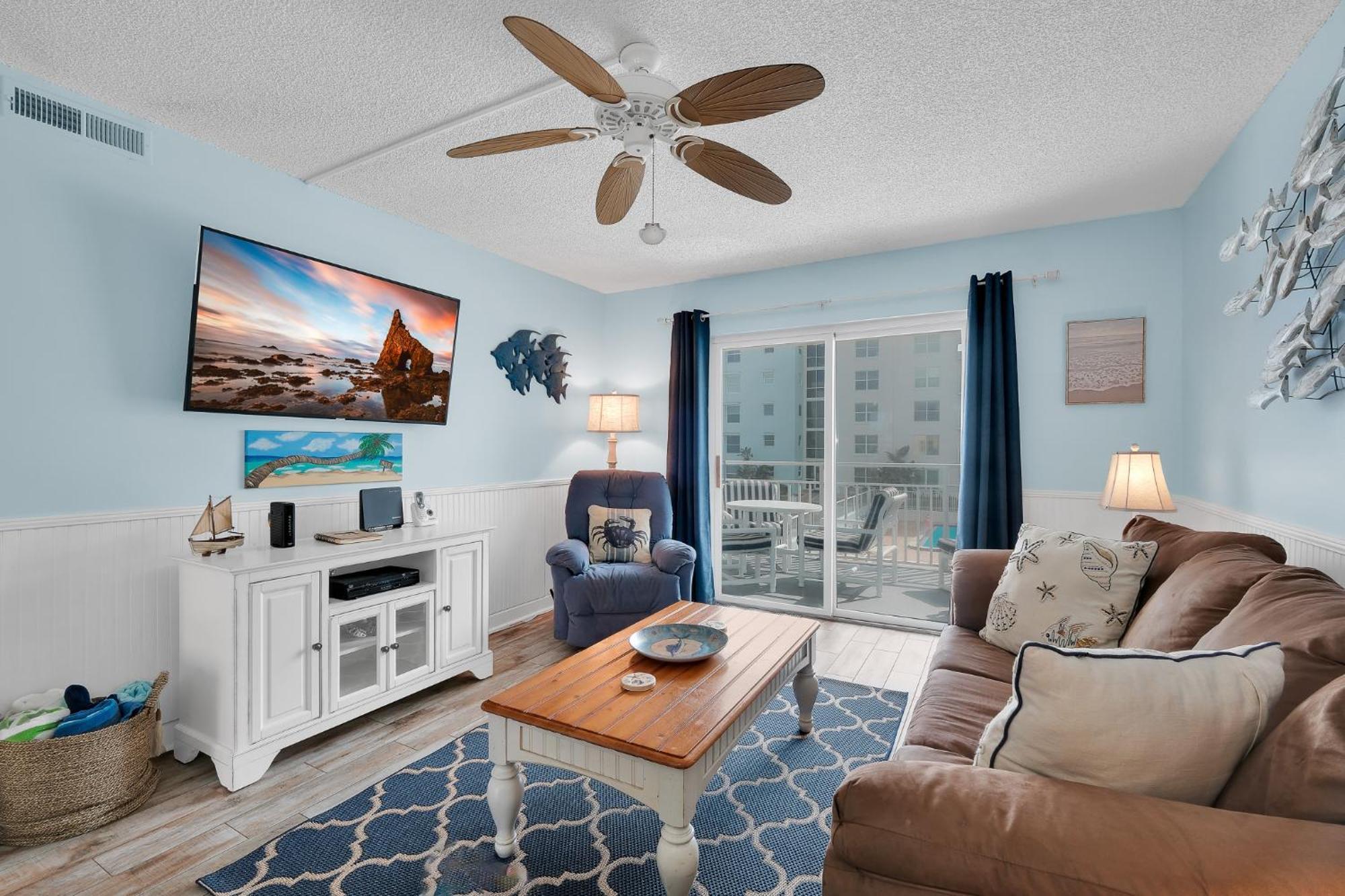 Ocean View From Your Private Balcony With Direct Access To The No-drive Beach! Holiday home New Smyrna Beach