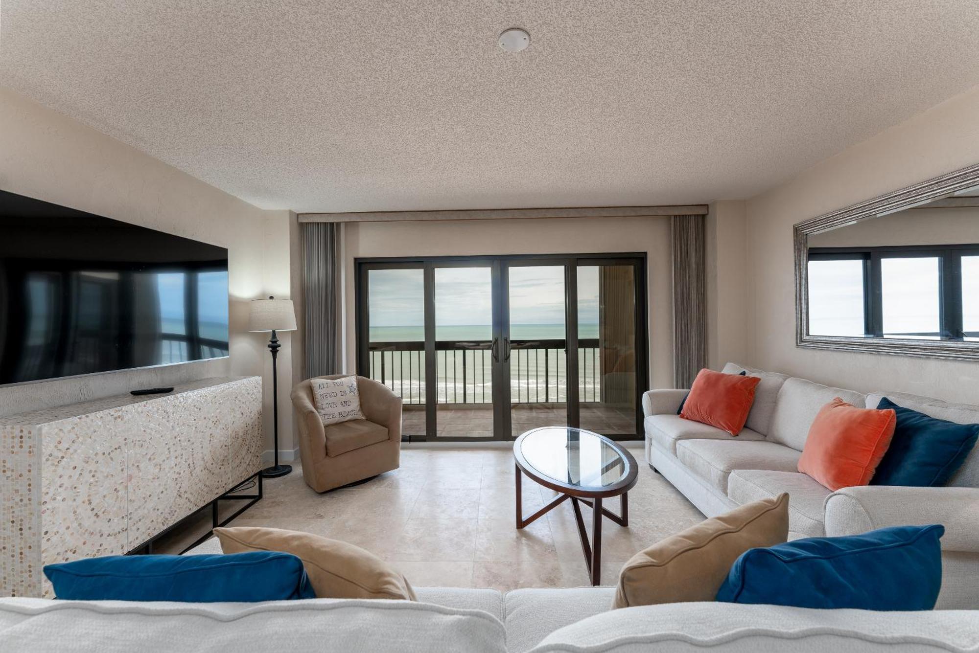 Luxury, Direct Oceanfront Unit And Balcony, Southeast Corner, Heated Pool, Garage Parking Ormond Beach