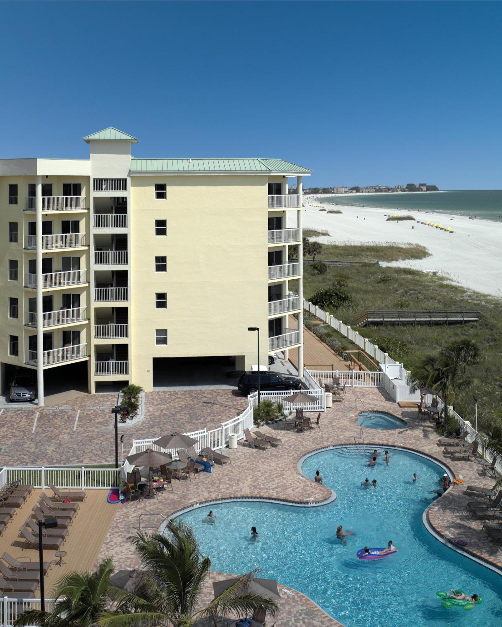 Resort Sunset Vistas Two Bedroom Beachfront St. Pete Beach