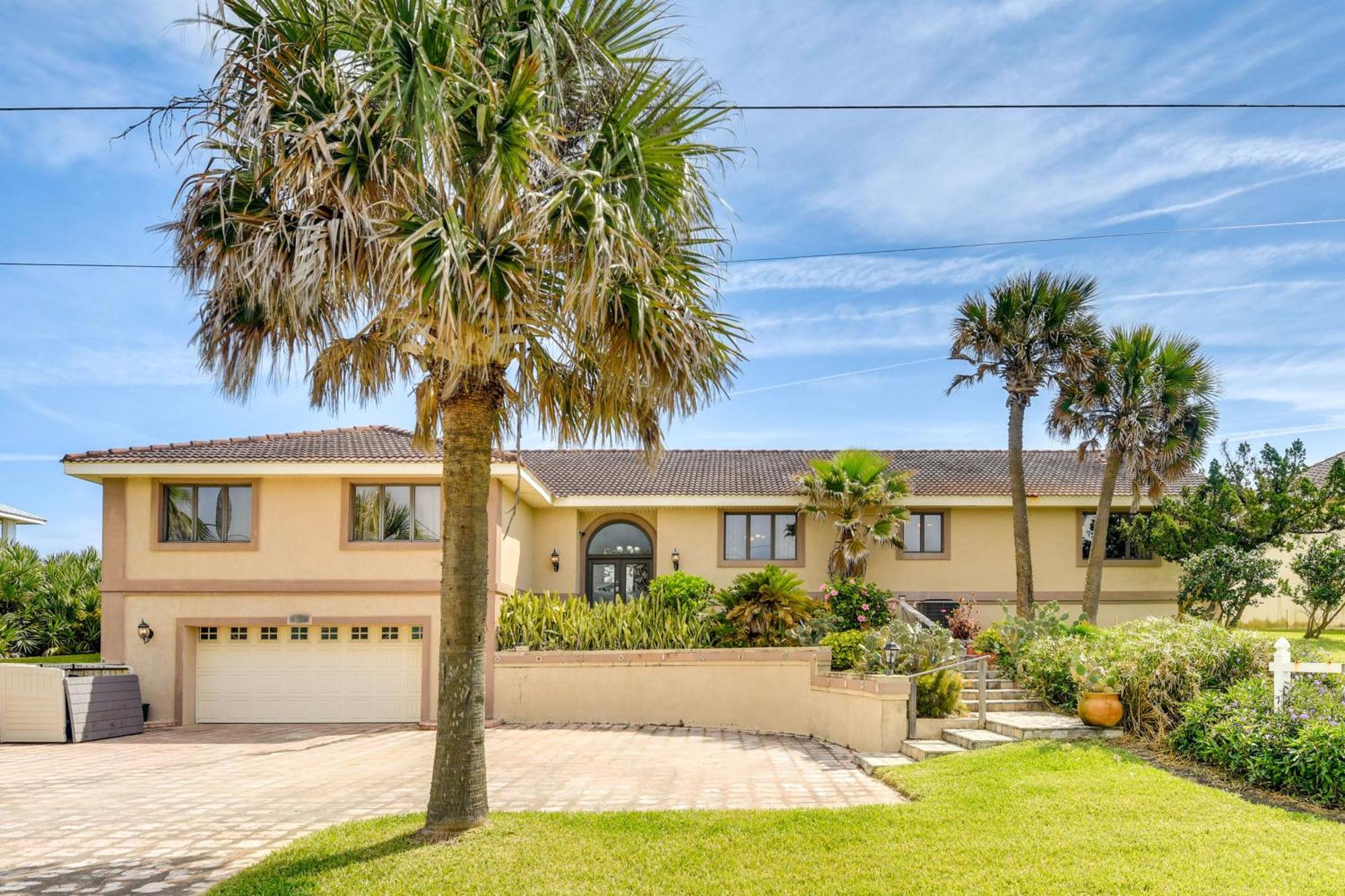 Oceanfront Flagler With Decks And Gas Grill Flagler Beach
