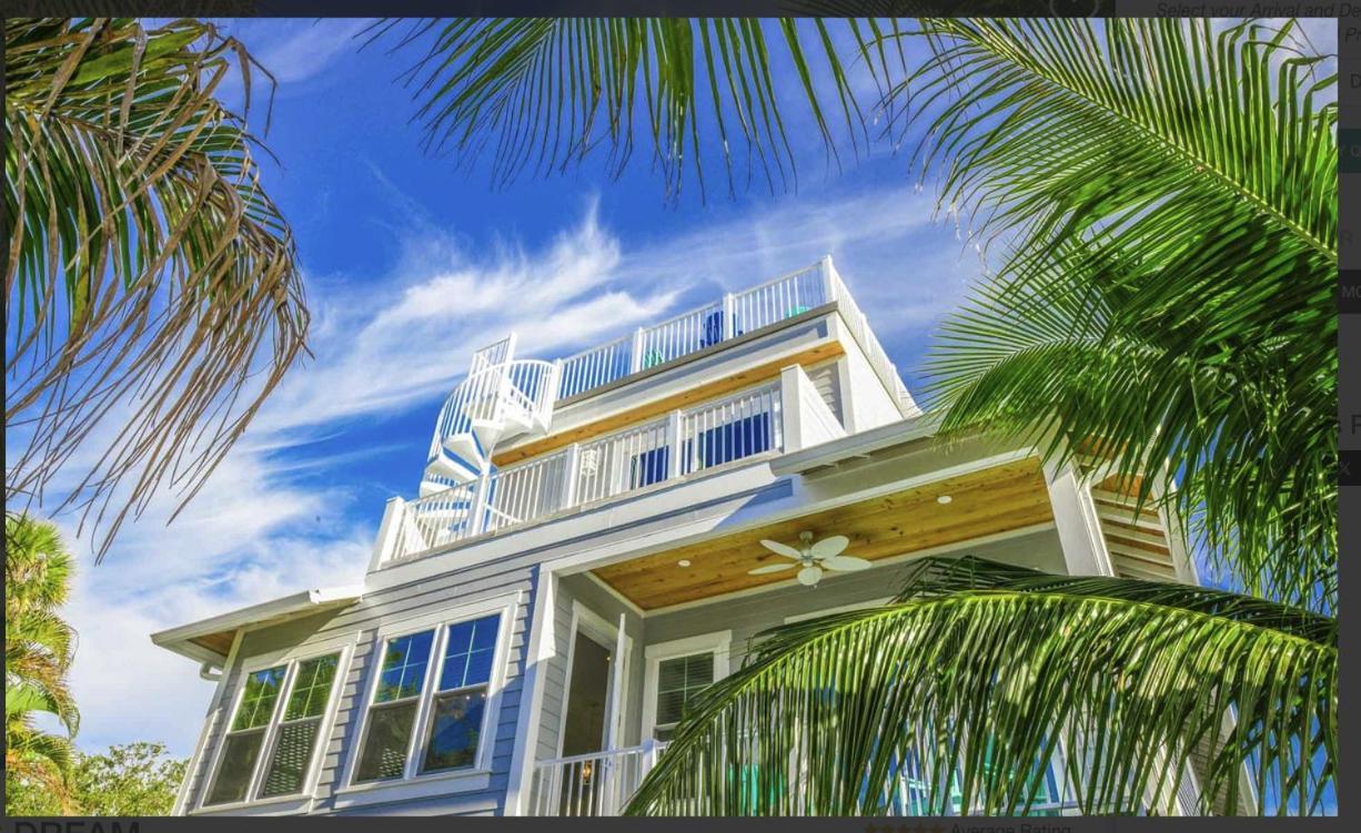 Surfer's Dream, 4 King Beds, 4 Trundle Beds, 6 Full Baths, Pet-friendly With A Rooftop Deck! Holmes Beach