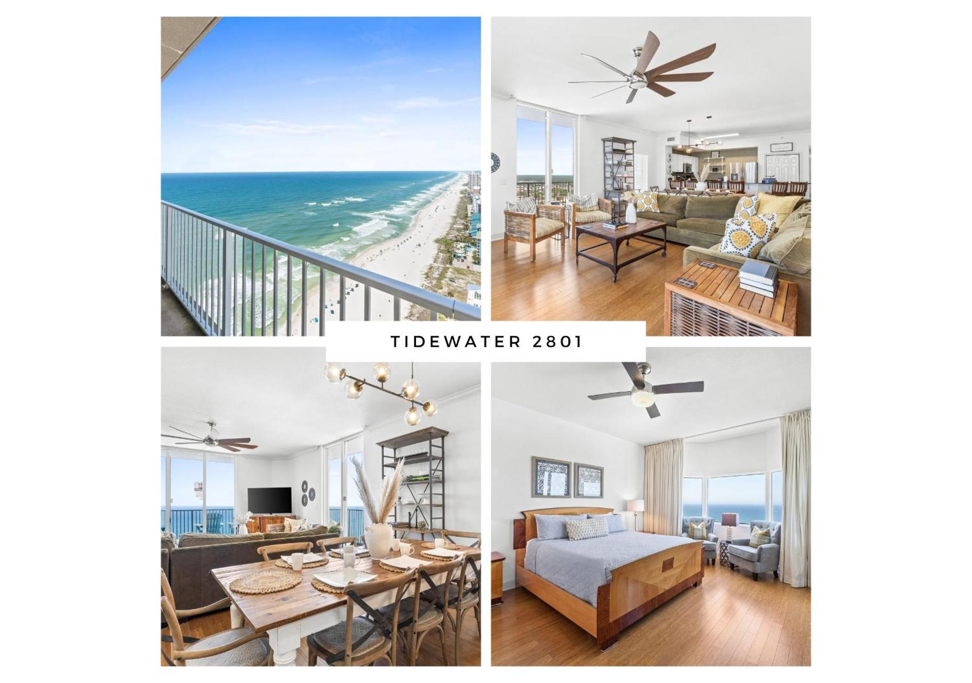 Tidewater #2801 By Book That Holiday home Panama City Beach