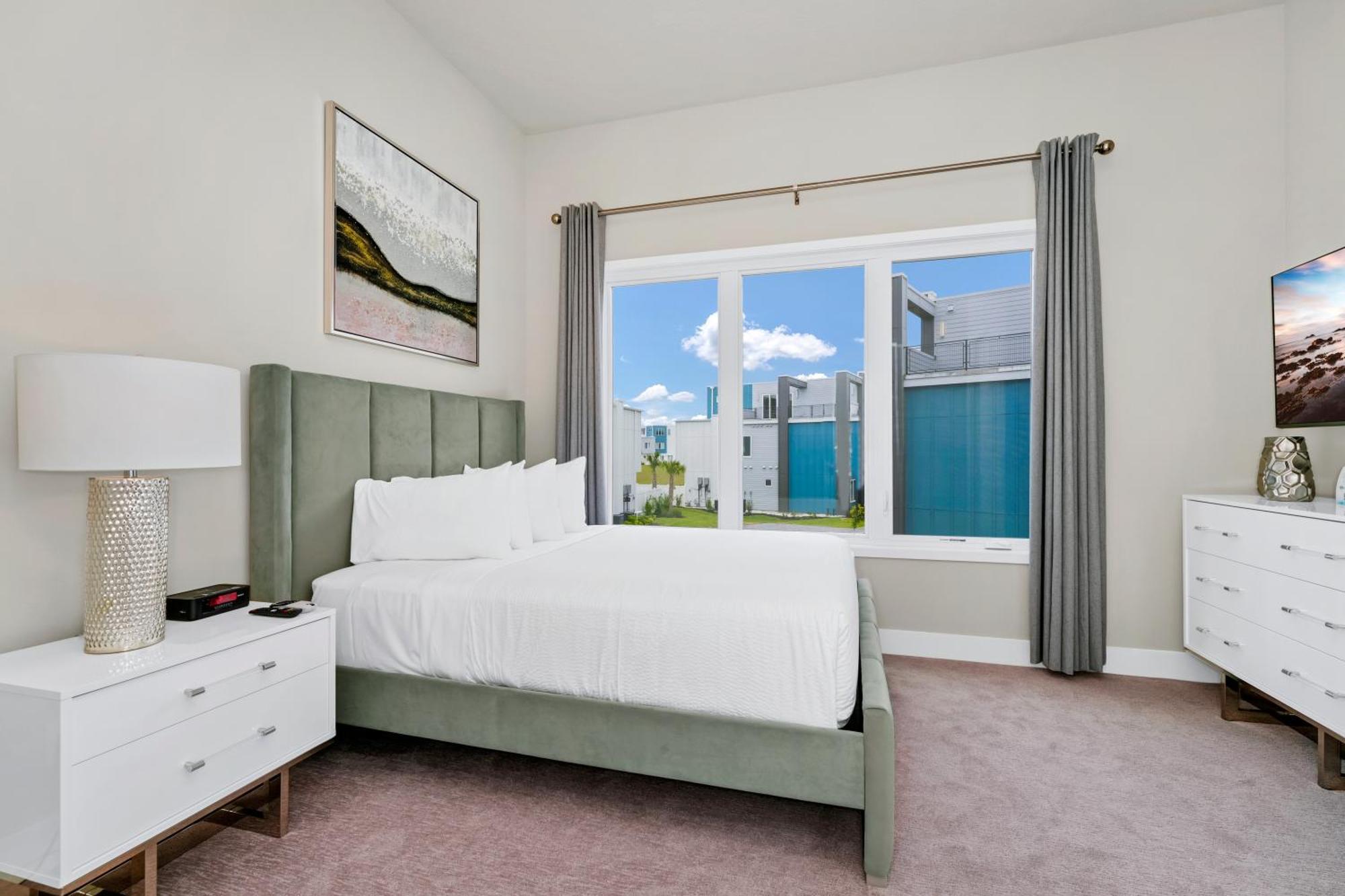 Apartment Spacious Modern With Pool Table, Rooftop Terrace And Large Loft Reunion Water Park Access Near At Spectrum Orlando By Rentyl B34-246 *