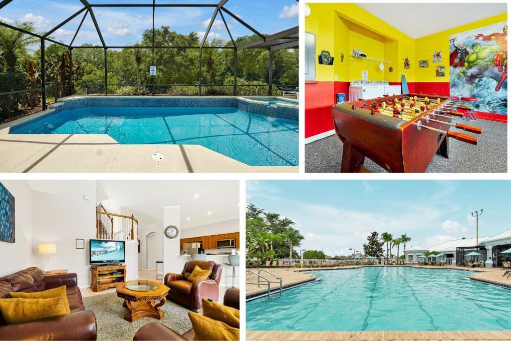 Holiday home Tropical Escape: Pool,spa & Themed Game