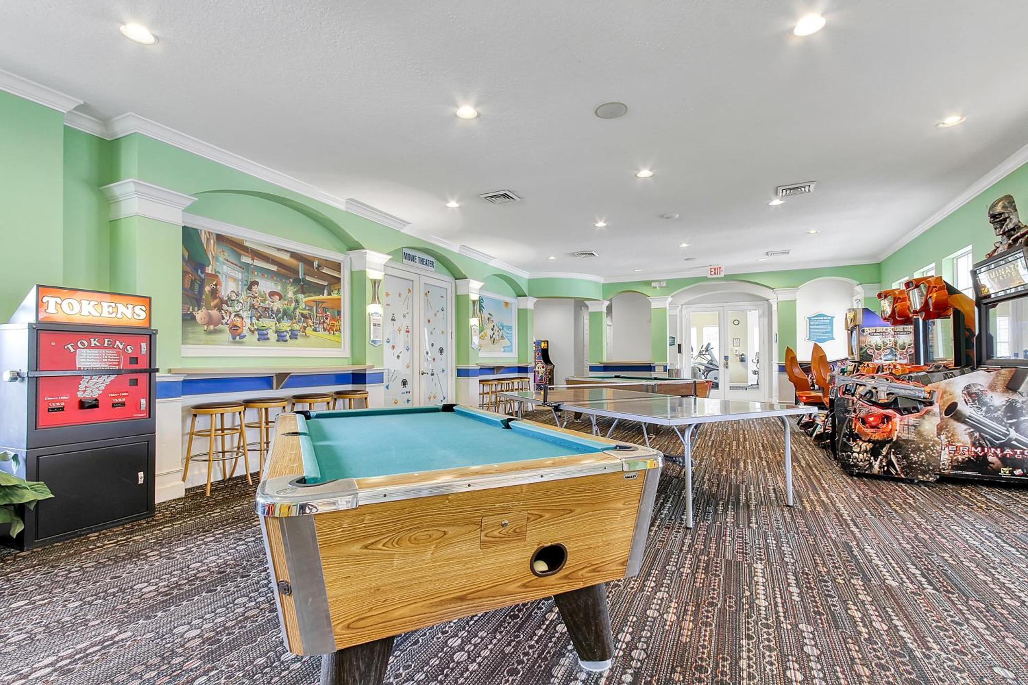 Tropical Escape: Pool,spa & Themed Game Holiday home Kissimmee