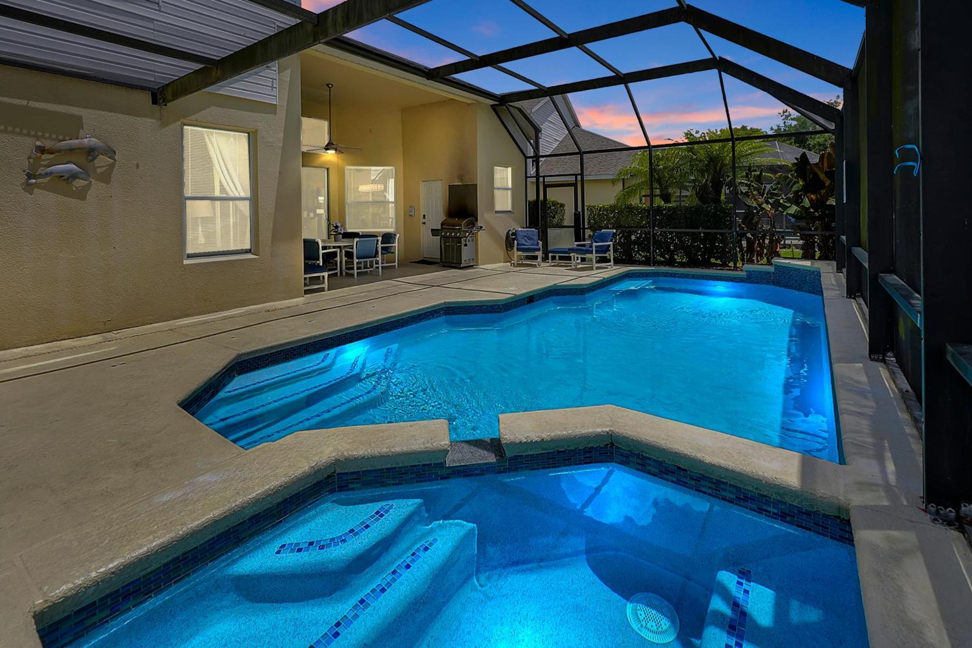 Holiday home Tropical Escape: Pool,spa & Themed Game