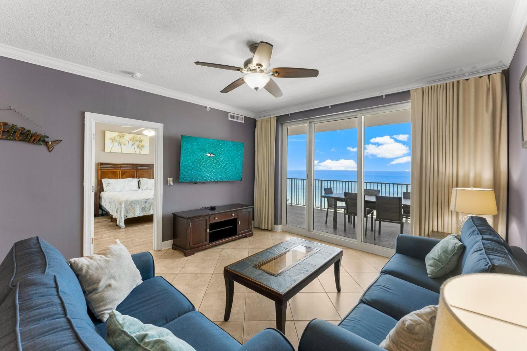 Ocean Reef Resort! Front! Free Seasonal Chairs! By Dolce Getaways Pcb Holiday home *