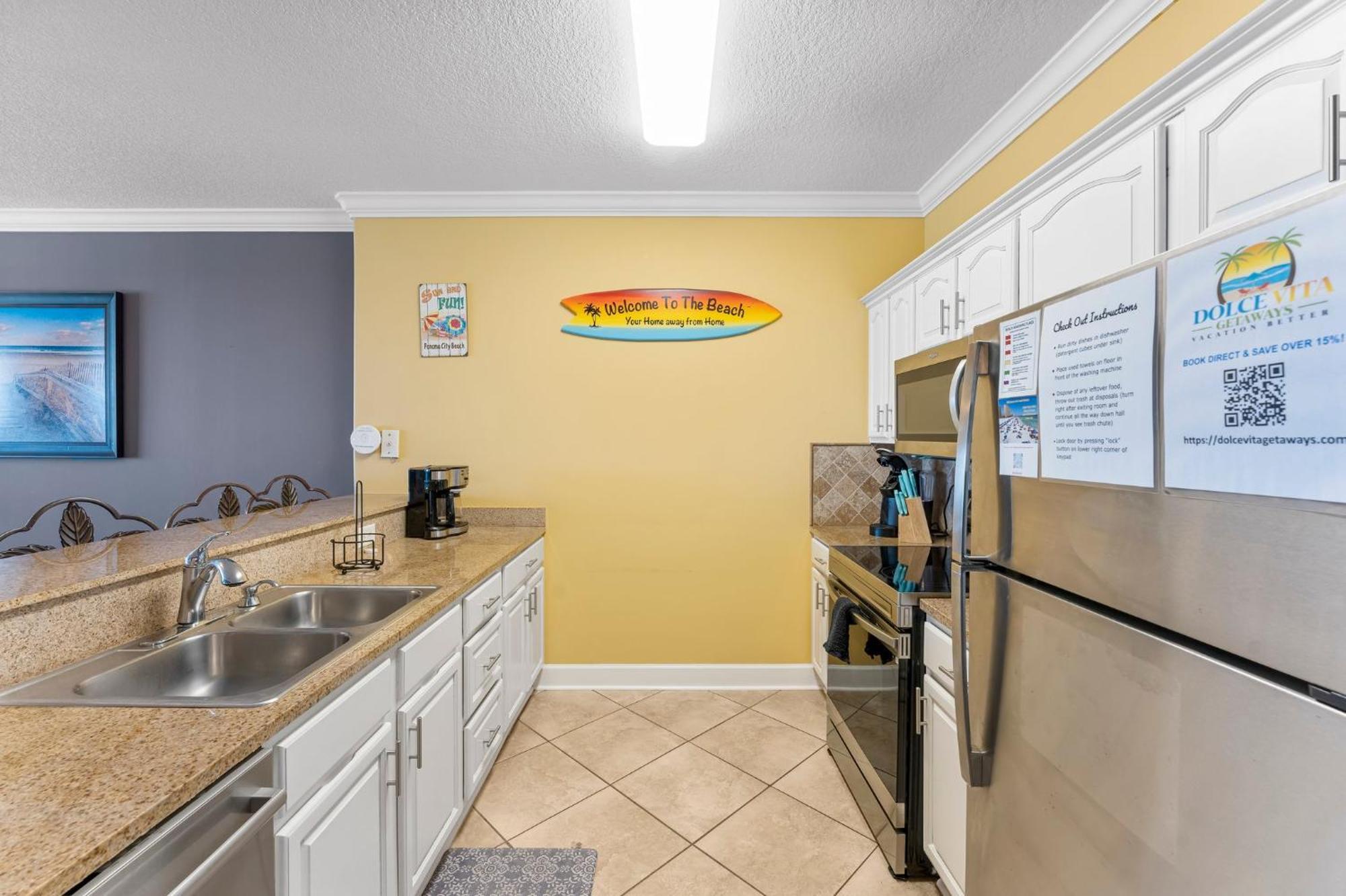 Ocean Reef Resort! Front! Free Seasonal Chairs! By Dolce Getaways Pcb Holiday home Panama City Beach