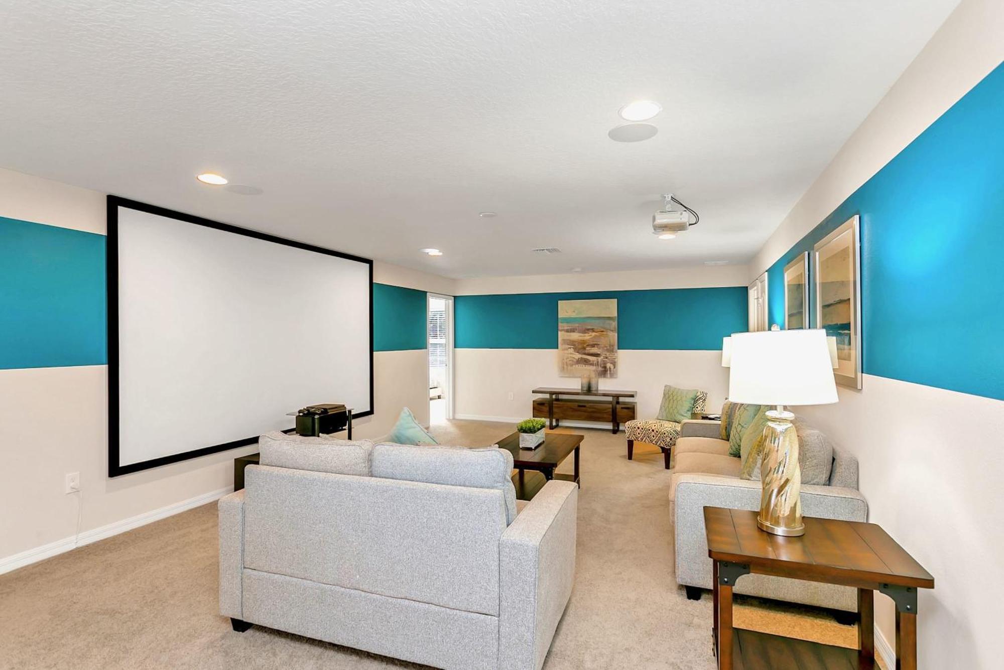 Holiday home Upstay - Theater Games Pool - Hot Tub - Sleeps 16 Kissimmee