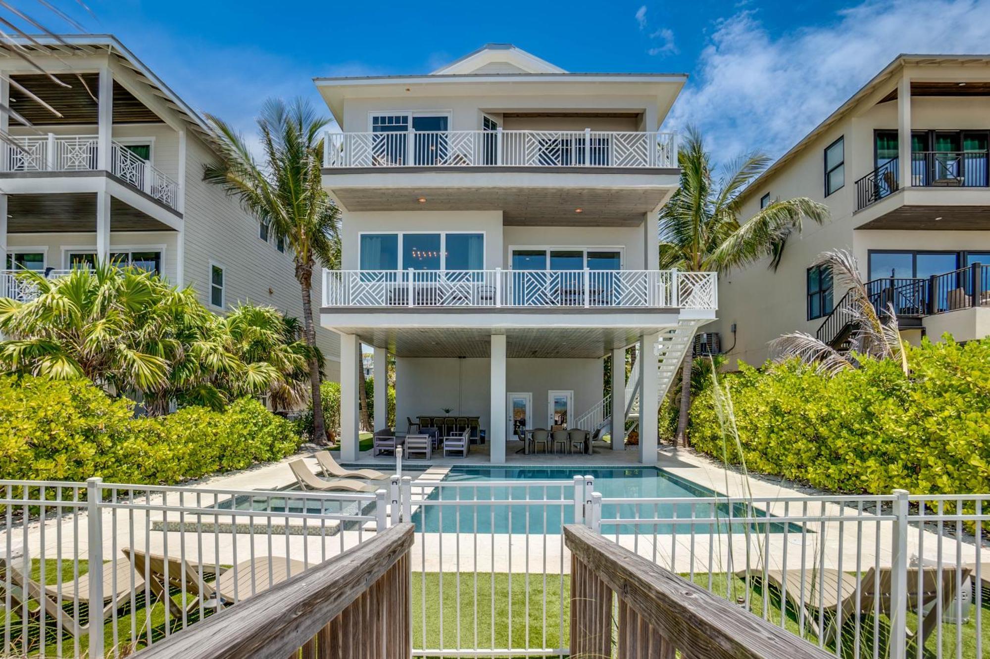 Paradise Beach, 8 Bed, 6,5 Bath, Beachfront & Pet Friendly! Holiday home *