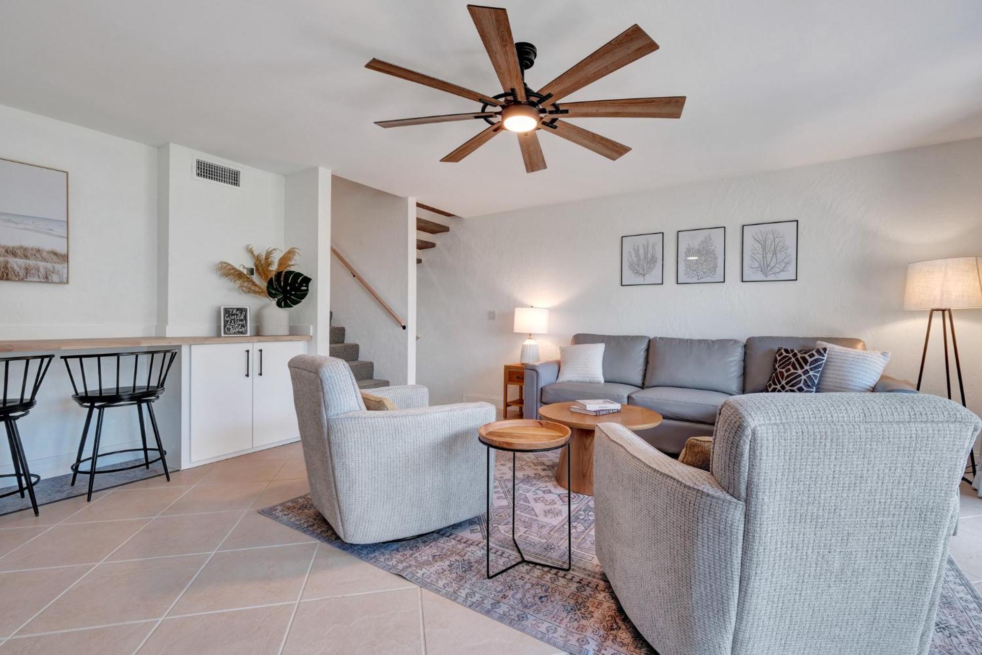 Holiday home Oceanside Village Townhouse No Drive New Smyrna Beach, Private Ground Floor Patio W Grill *