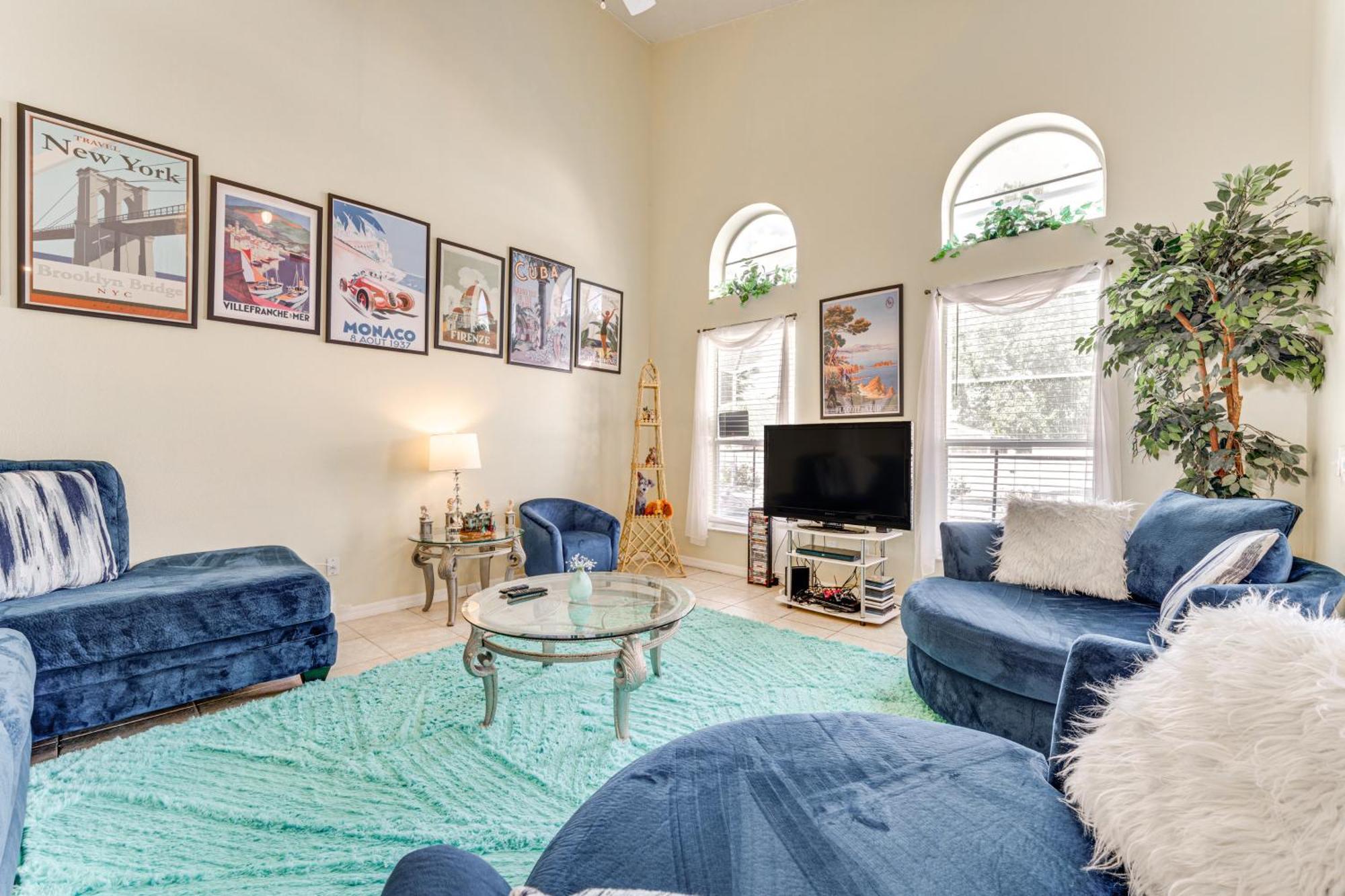 Disney-themed With Heated Pool, 10 Mi To Parks Kissimmee