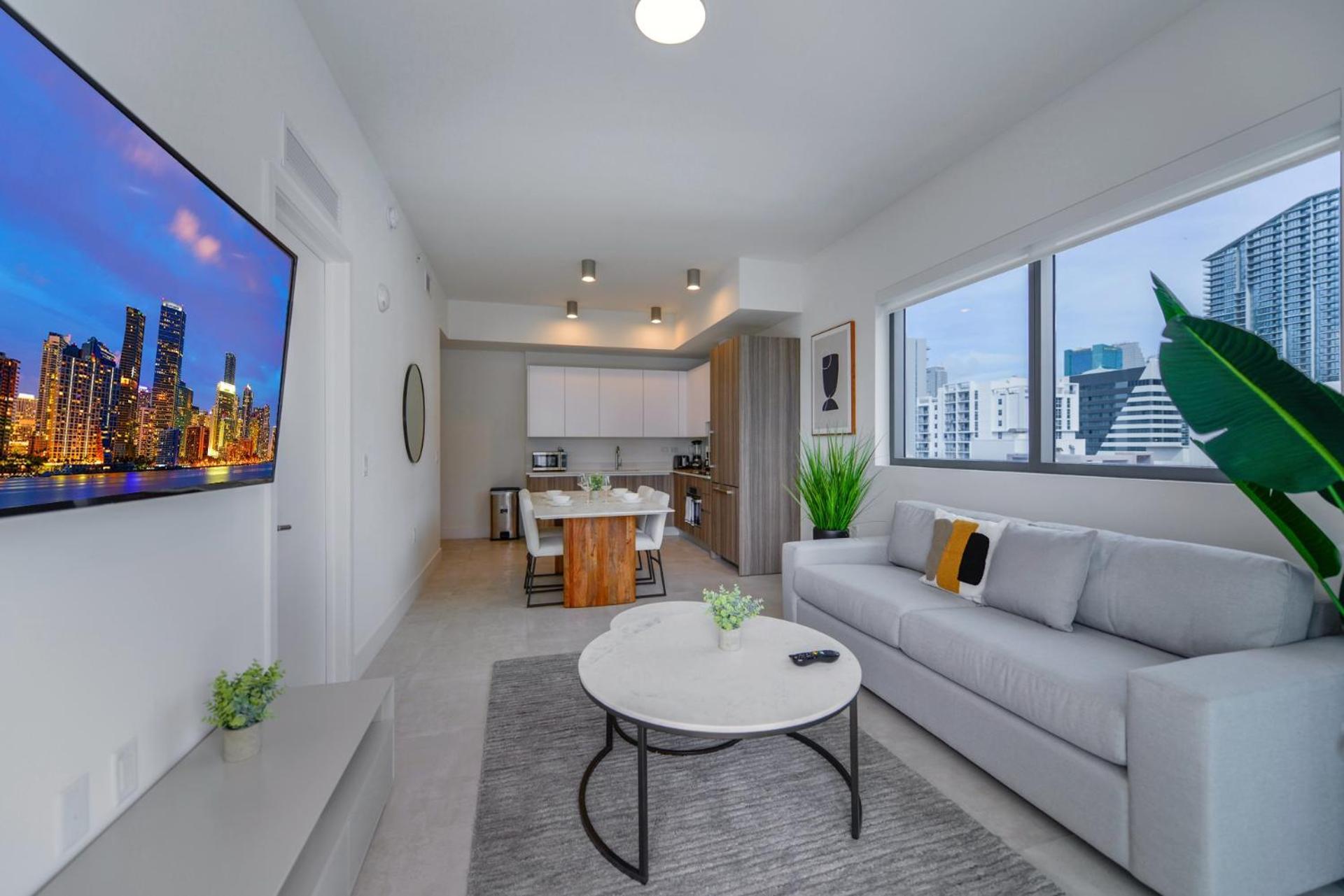 With Amazing Views In The Heart Of Brickell Apartment Miami