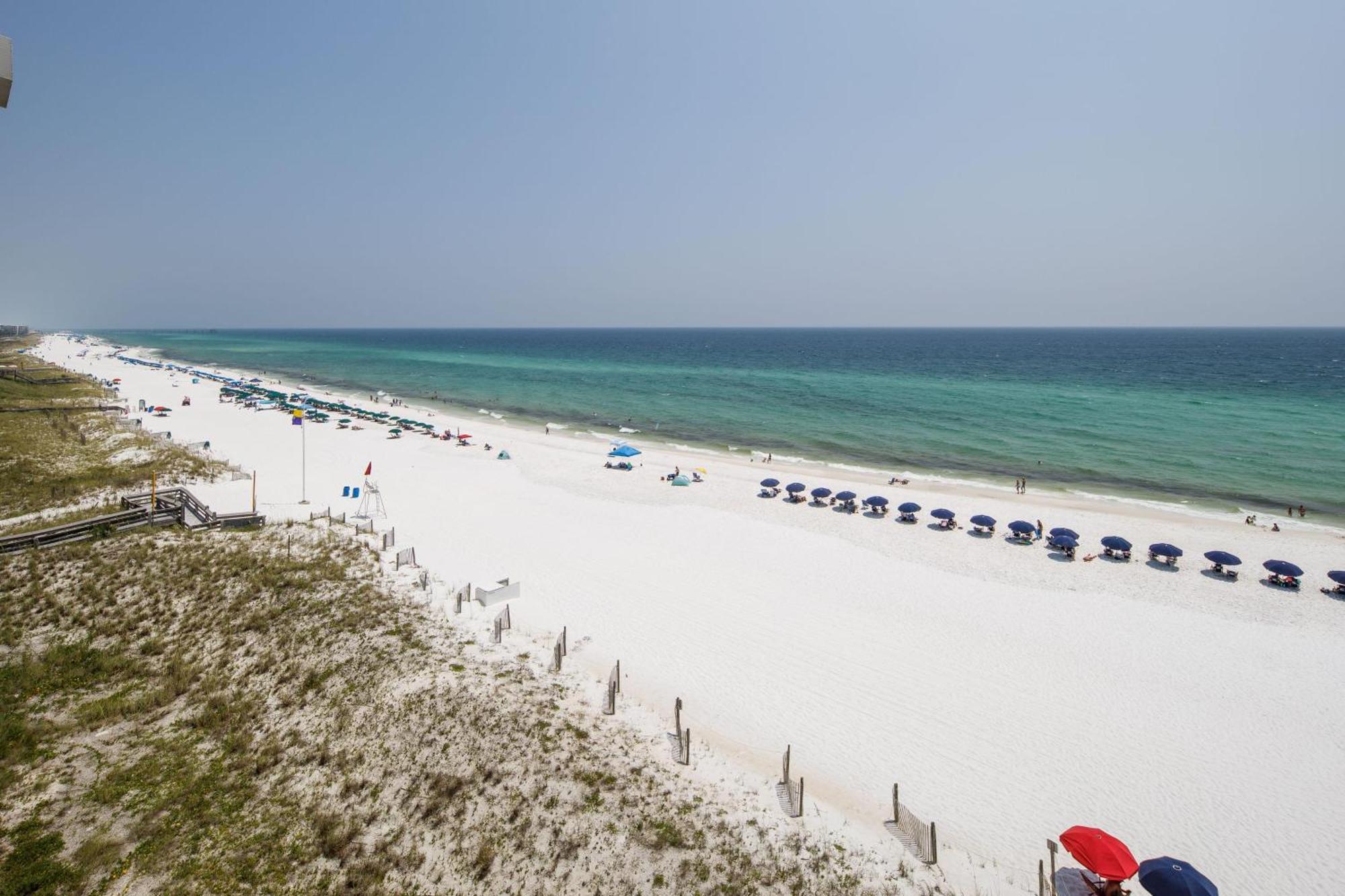 Nautilus 1701 Gulf Front 2 Bedroom Large Penthouse Huge Wrap Around Balcony Fort Walton Beach