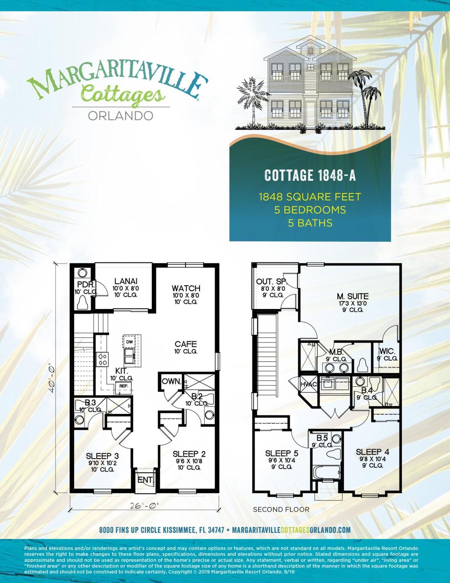 Holiday home Bright Airy Near With Margaritaville Access - 8008ls Orlando