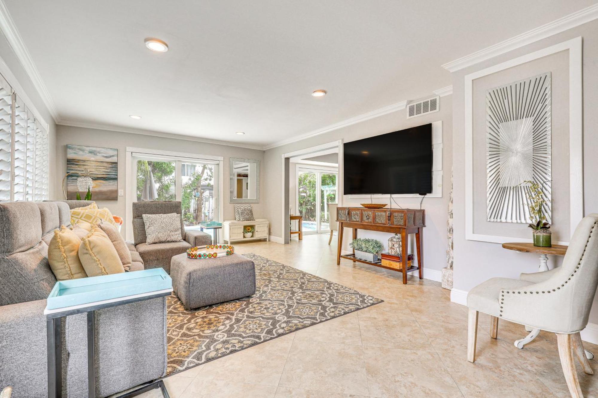 Sun-soaked Pompano With Private Pool! * Pompano Beach