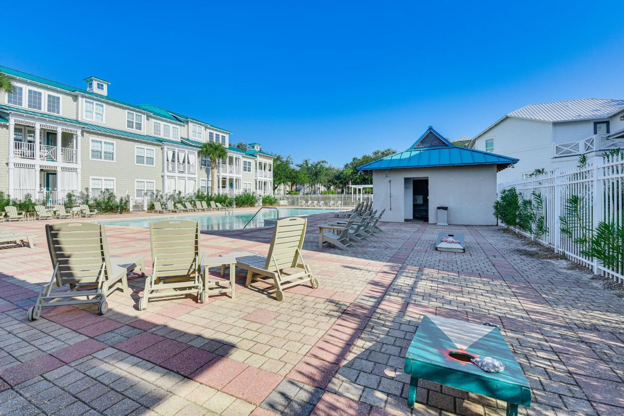 Upscale Getaway With Pool And Golf Cart * Santa Rosa Beach