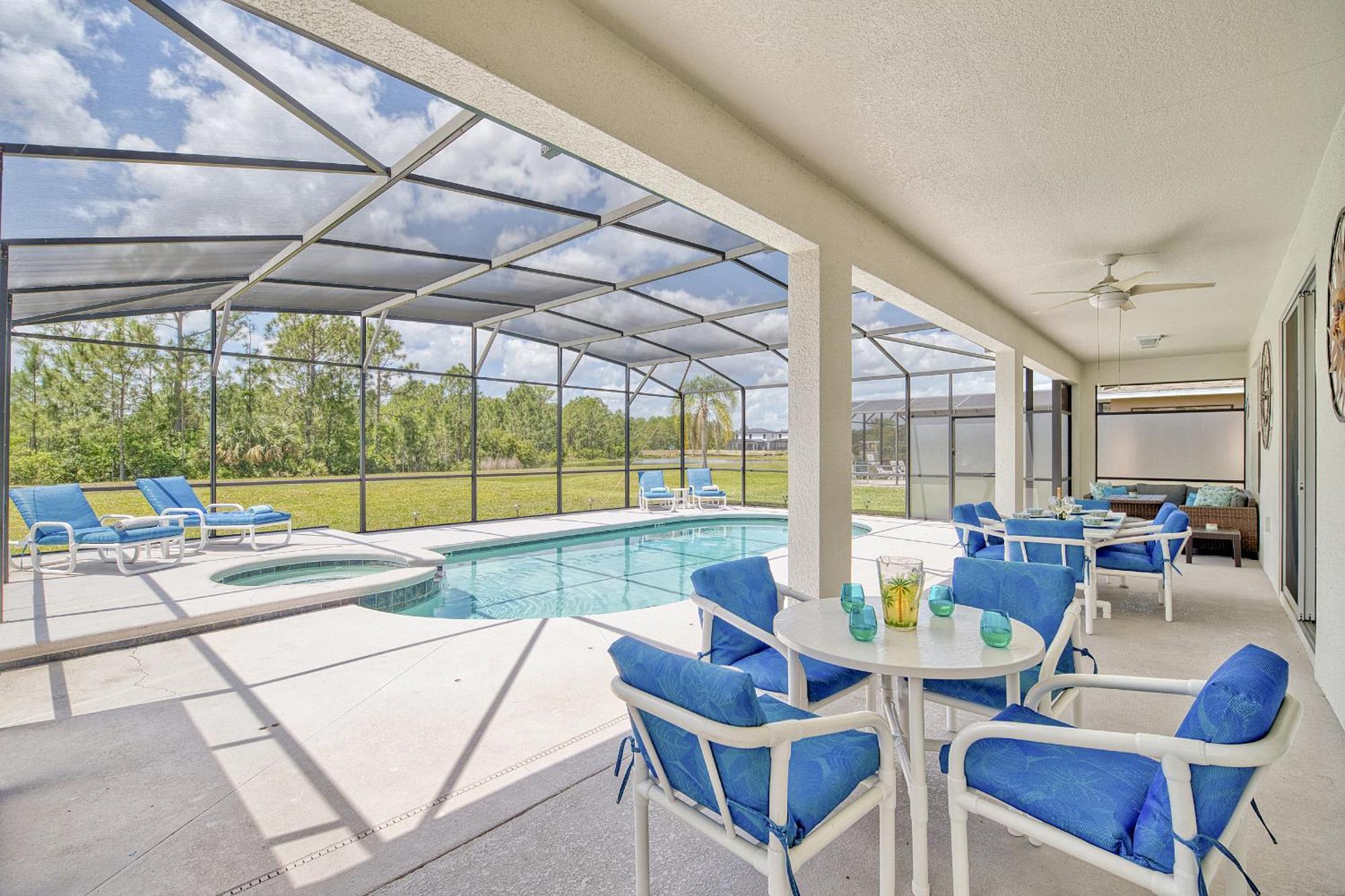 Villa #291-spacious With Private South Facing Pool And And No Rear Neighbors