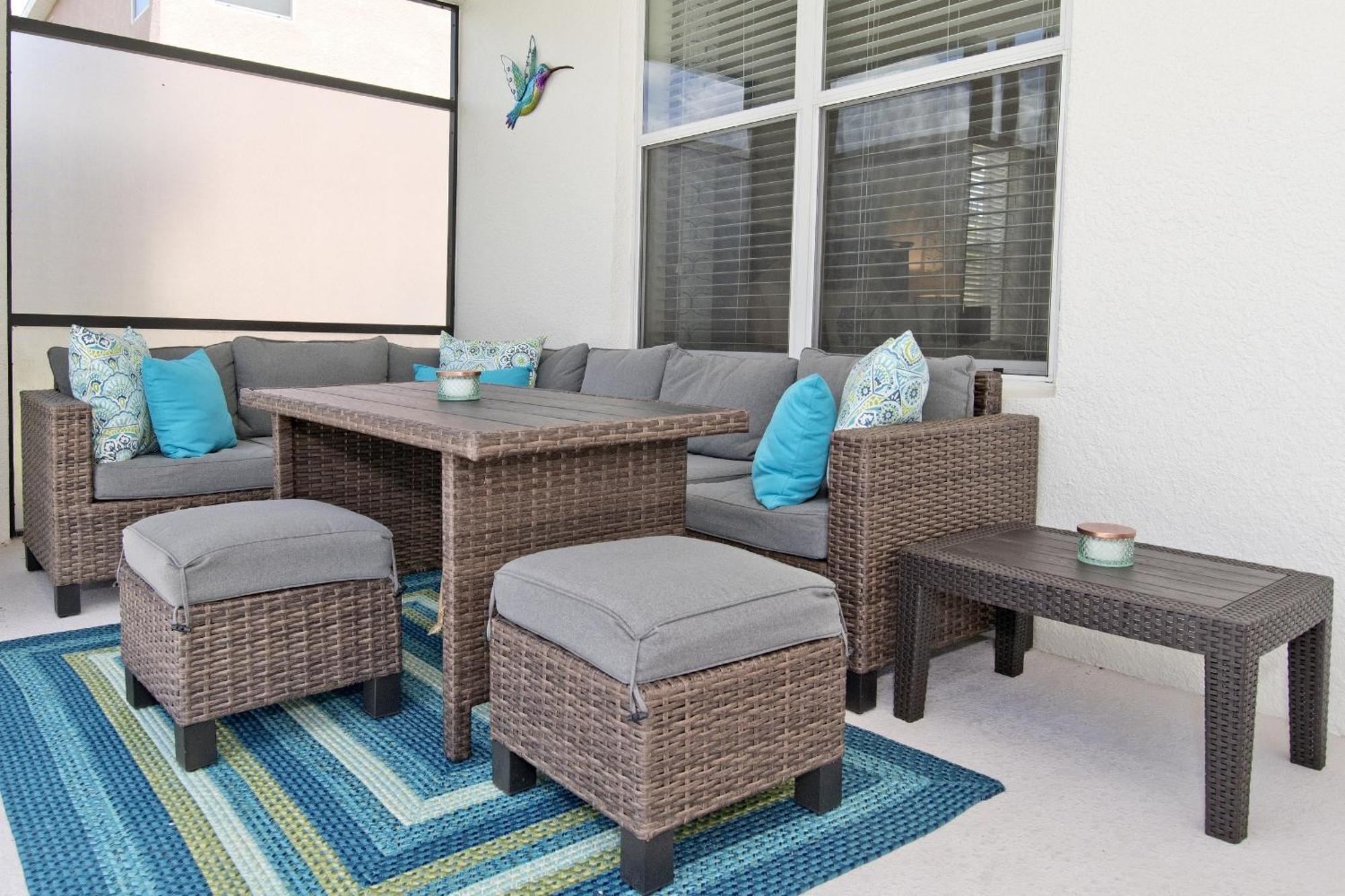 #291-spacious With Private South Facing Pool And And No Rear Neighbors Villa Davenport