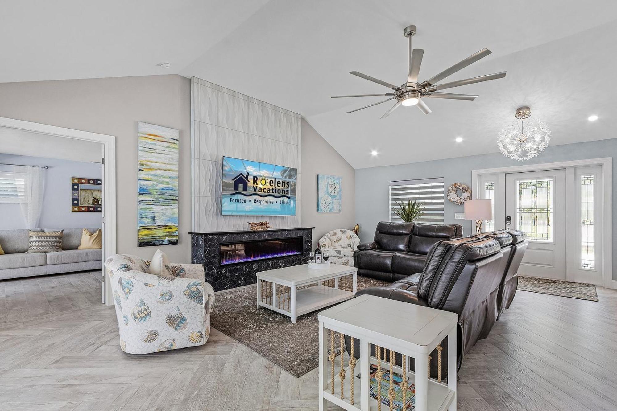 Holiday home Gulf Access, Dock With Tiki, Heated Pool And Spa, Putting - Sunrise Soiree - Roelens *