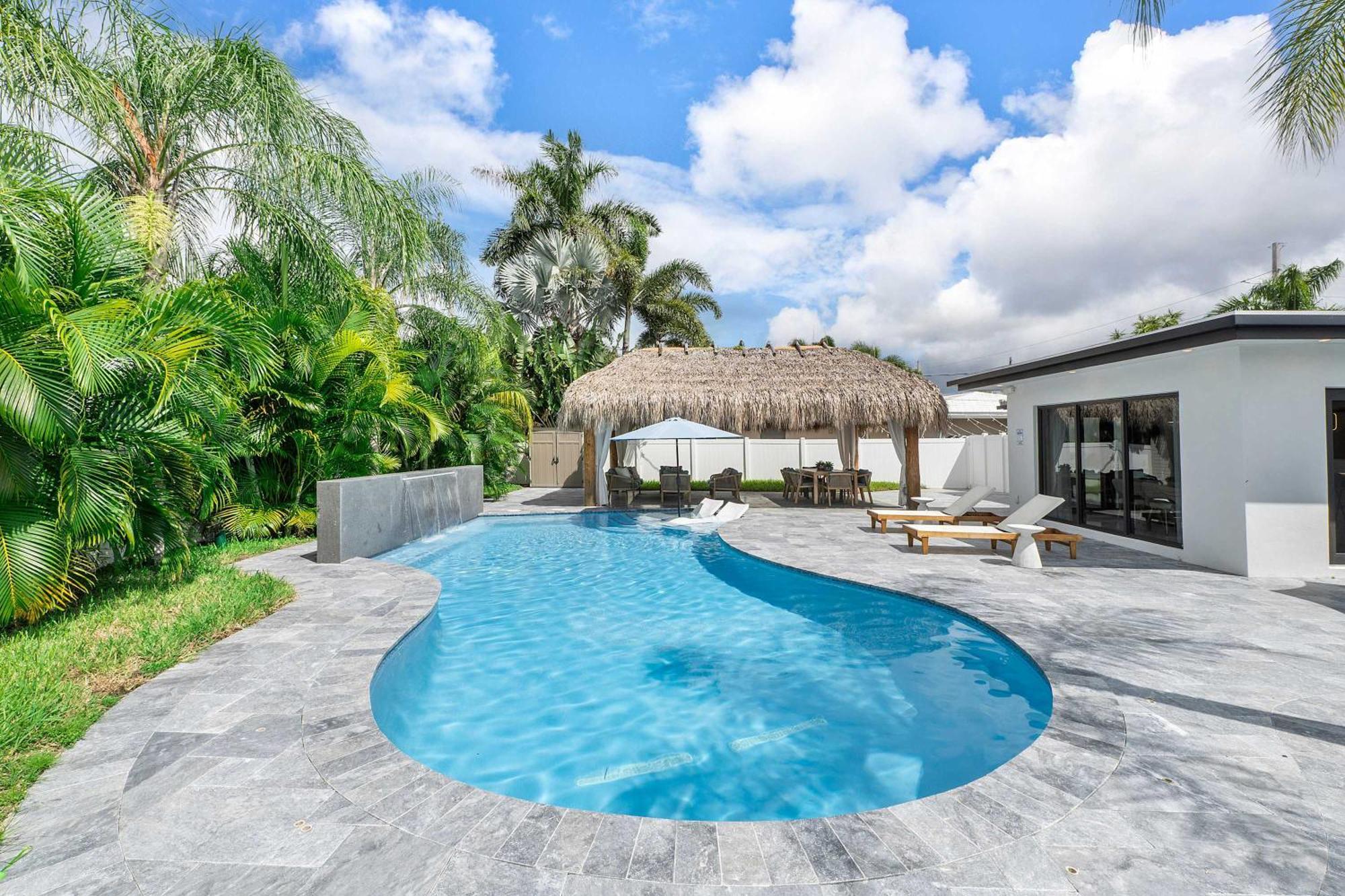 Tiki Hut Paradise Mins To W Fire Pit