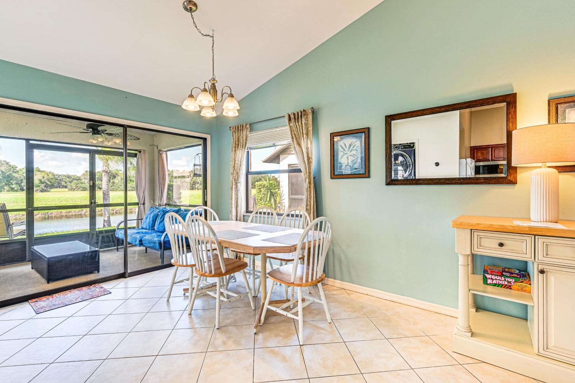 Sunny Canal-view With Lanai In Sebring! *