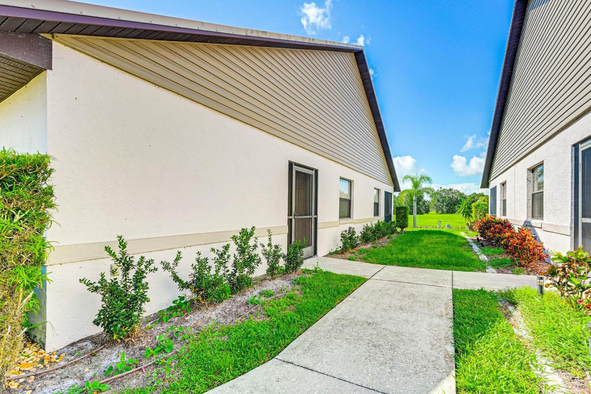 Sunny Canal-view With Lanai In Sebring! Villa *